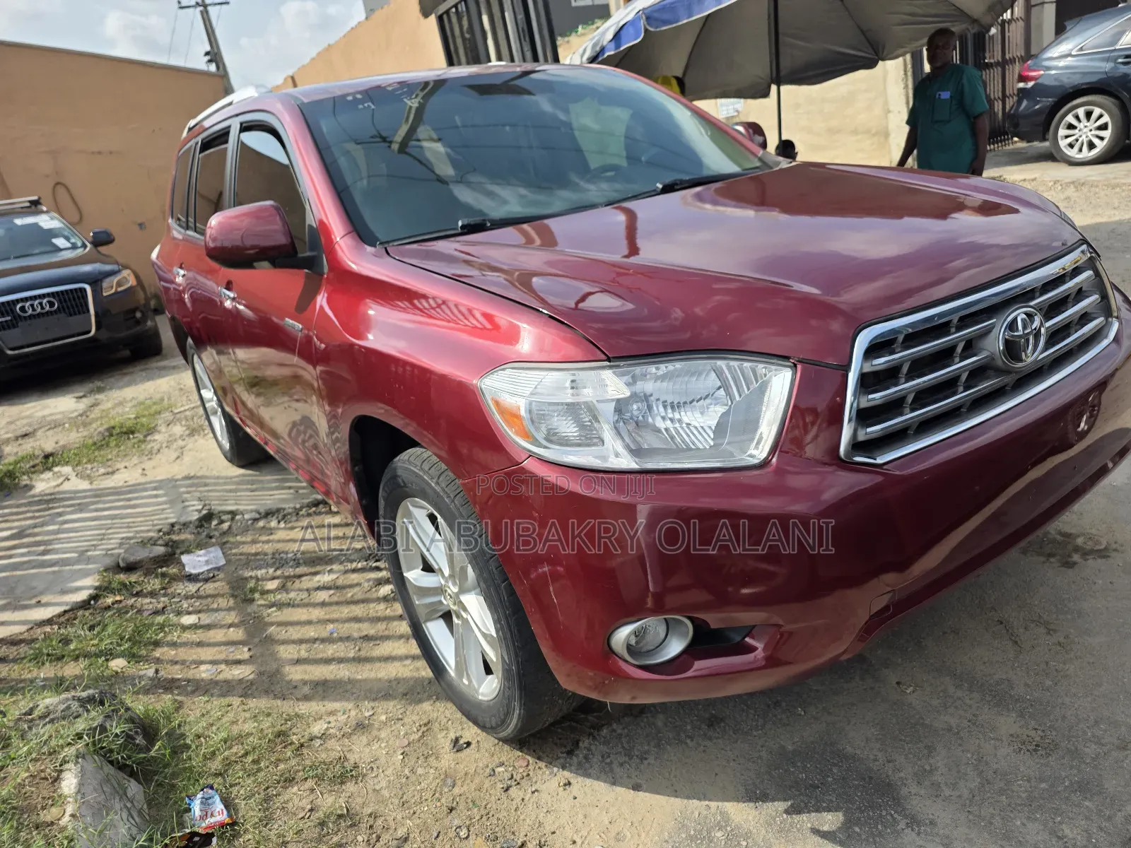 Toyota Highlander 2010 Red