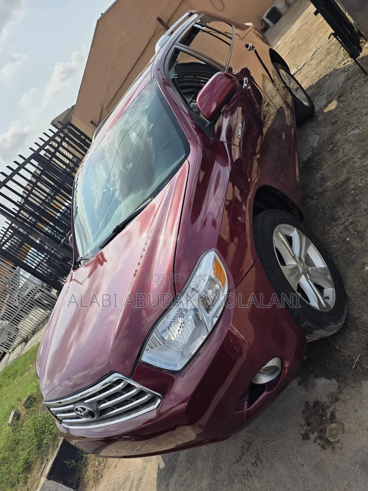 Toyota Highlander 2010 Red