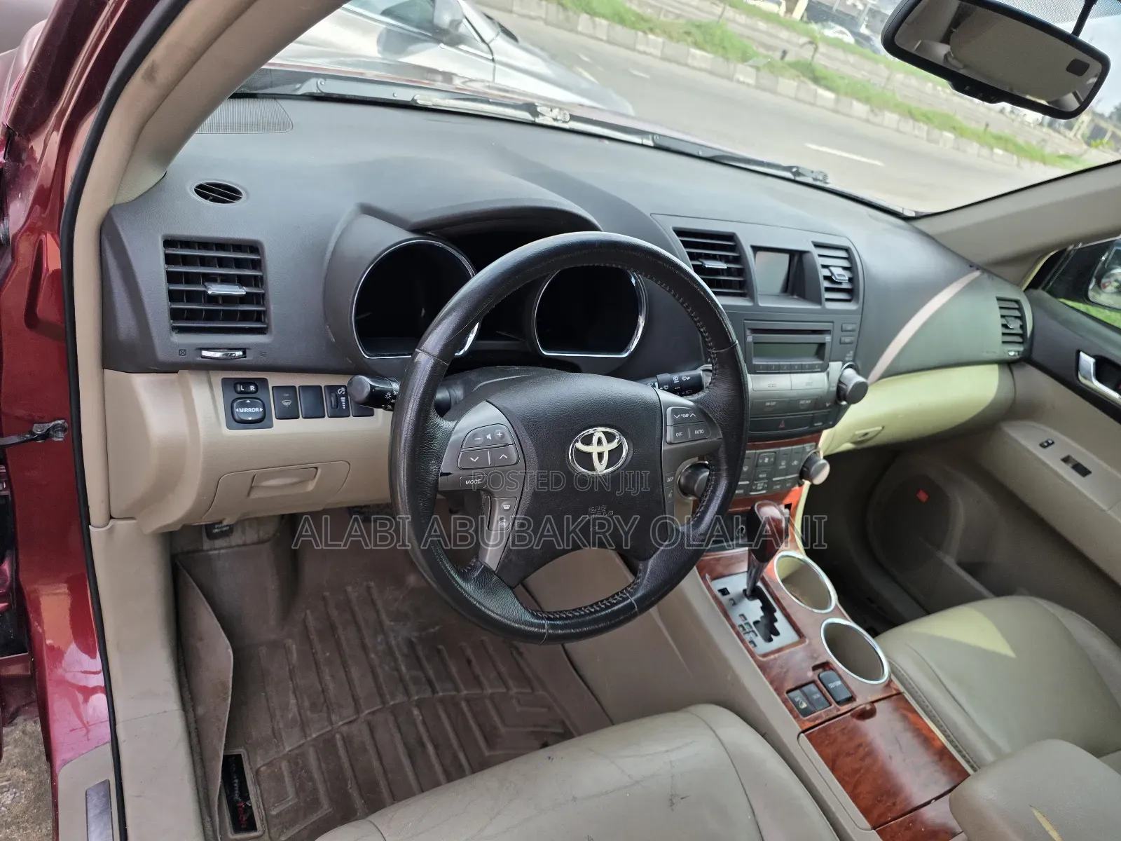 Toyota Highlander 2010 Red