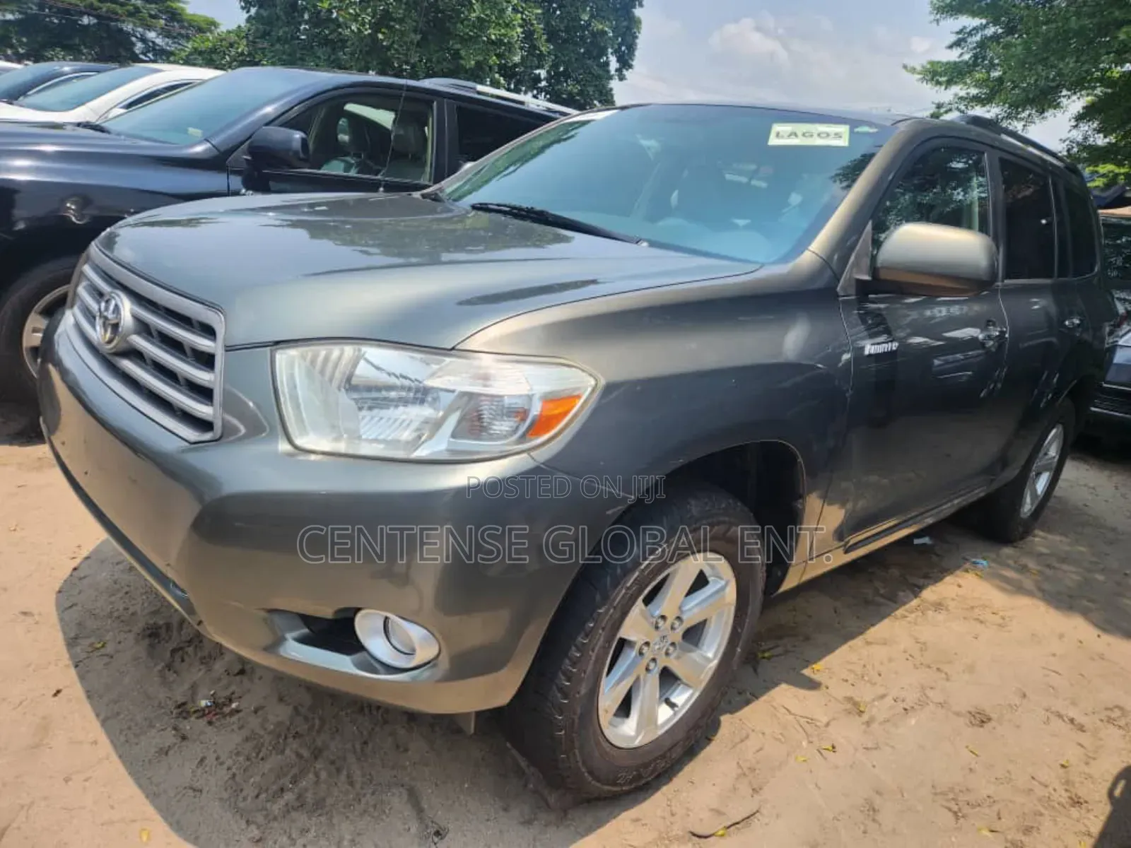 Toyota Highlander Limited 2011 Gray