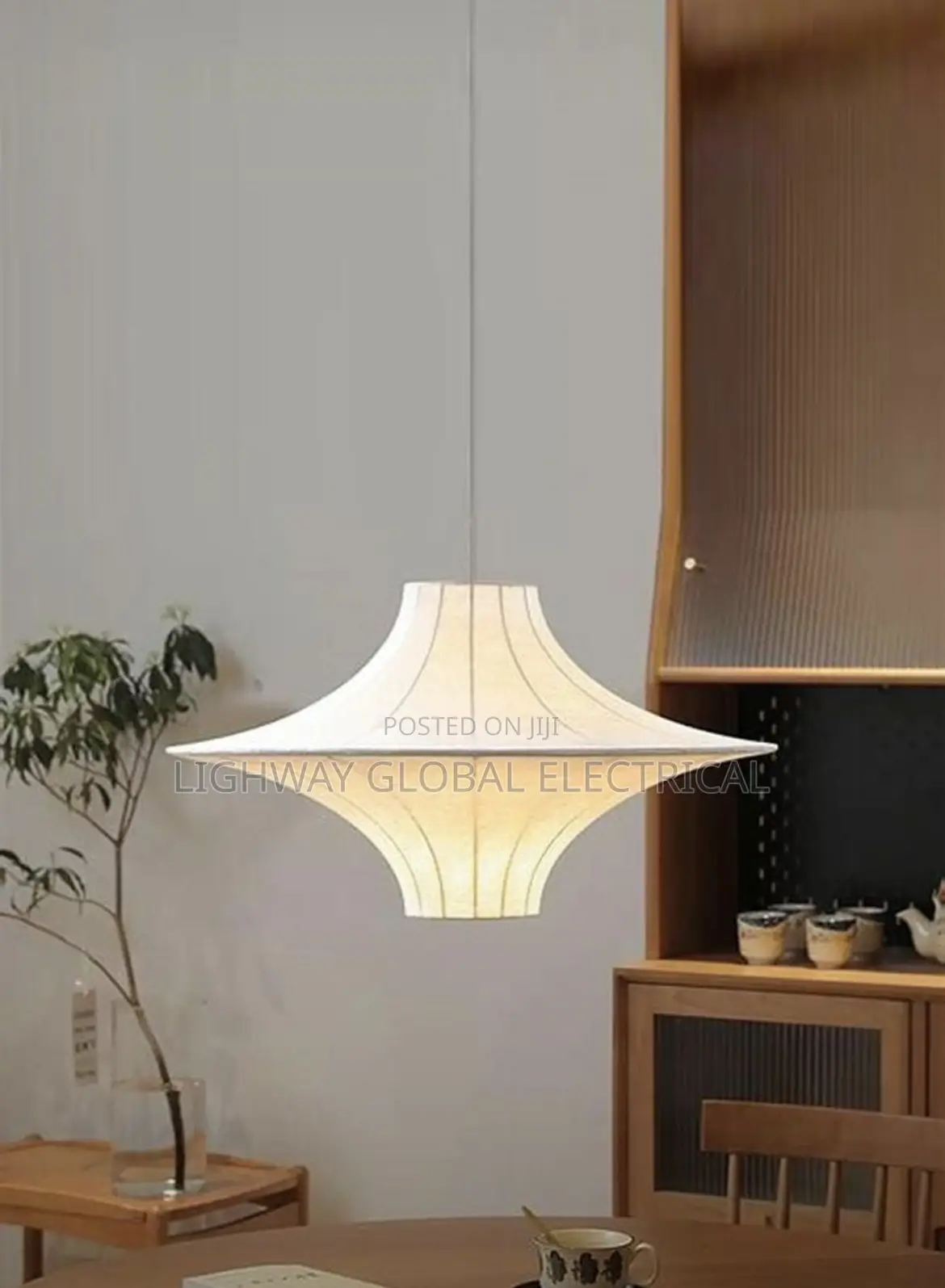 Nordic Minimalism Led Silk Led Silk Pendant Chandelier