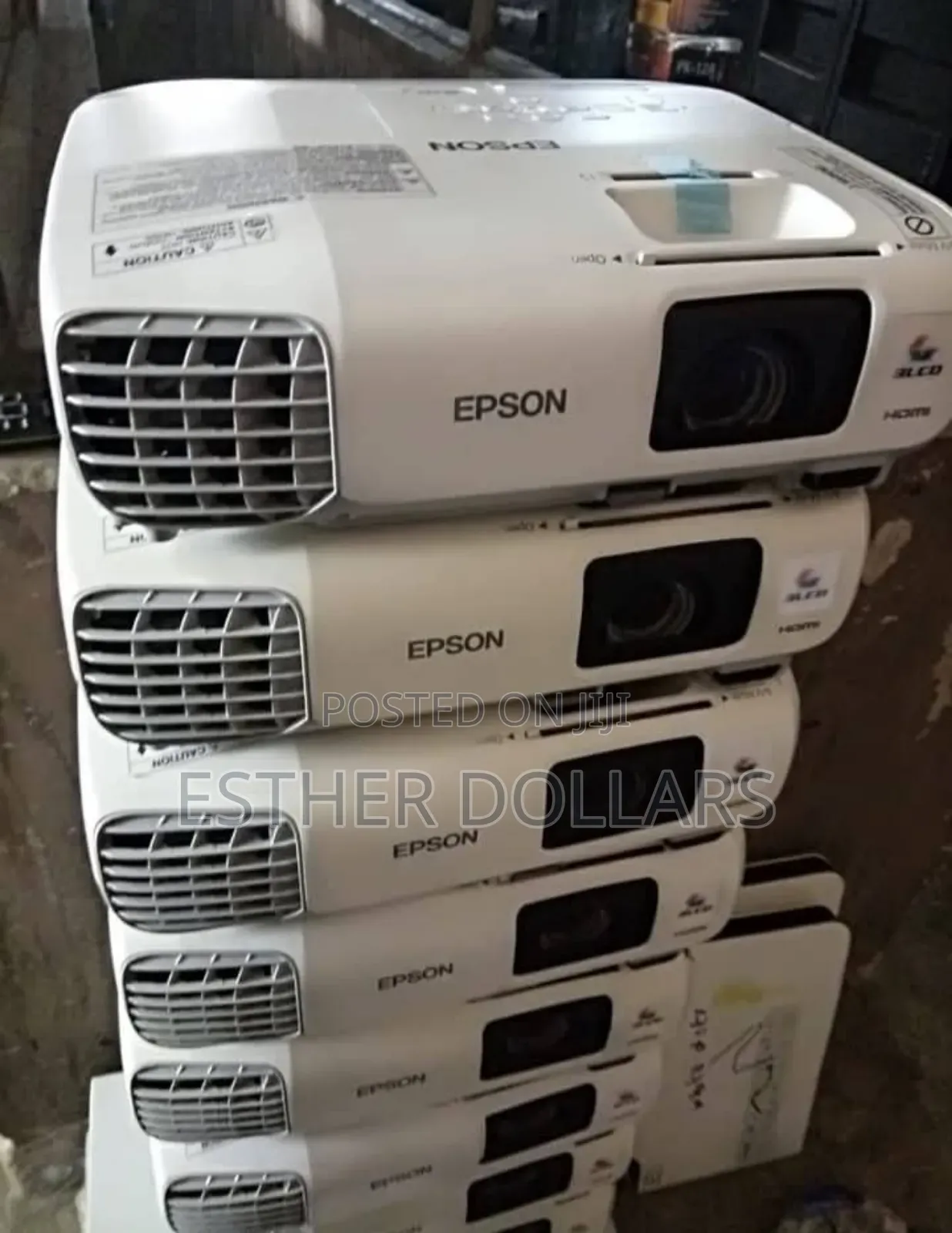 Neat Fairly Used Epson Projector For Office Use