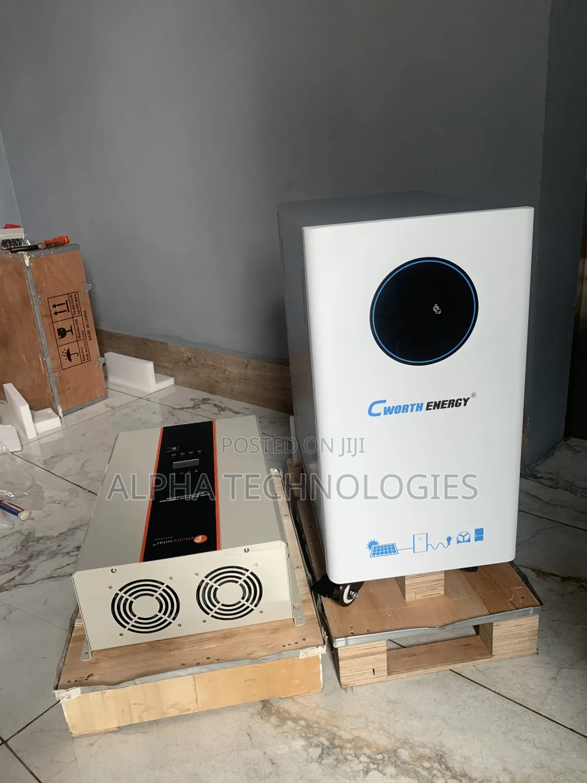 10kva Inverter(Felicity) + 15kwh Lithium Ion Battery (Cworth Energy)