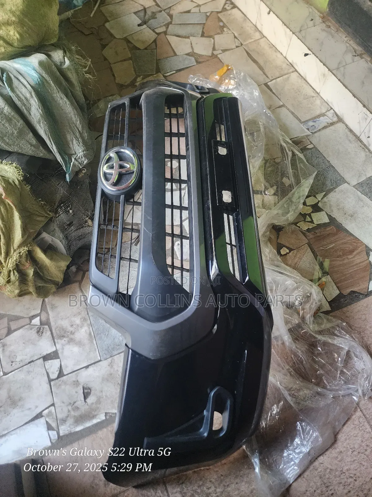 Complete Front Bumper Hilux 2020-2025 Revo