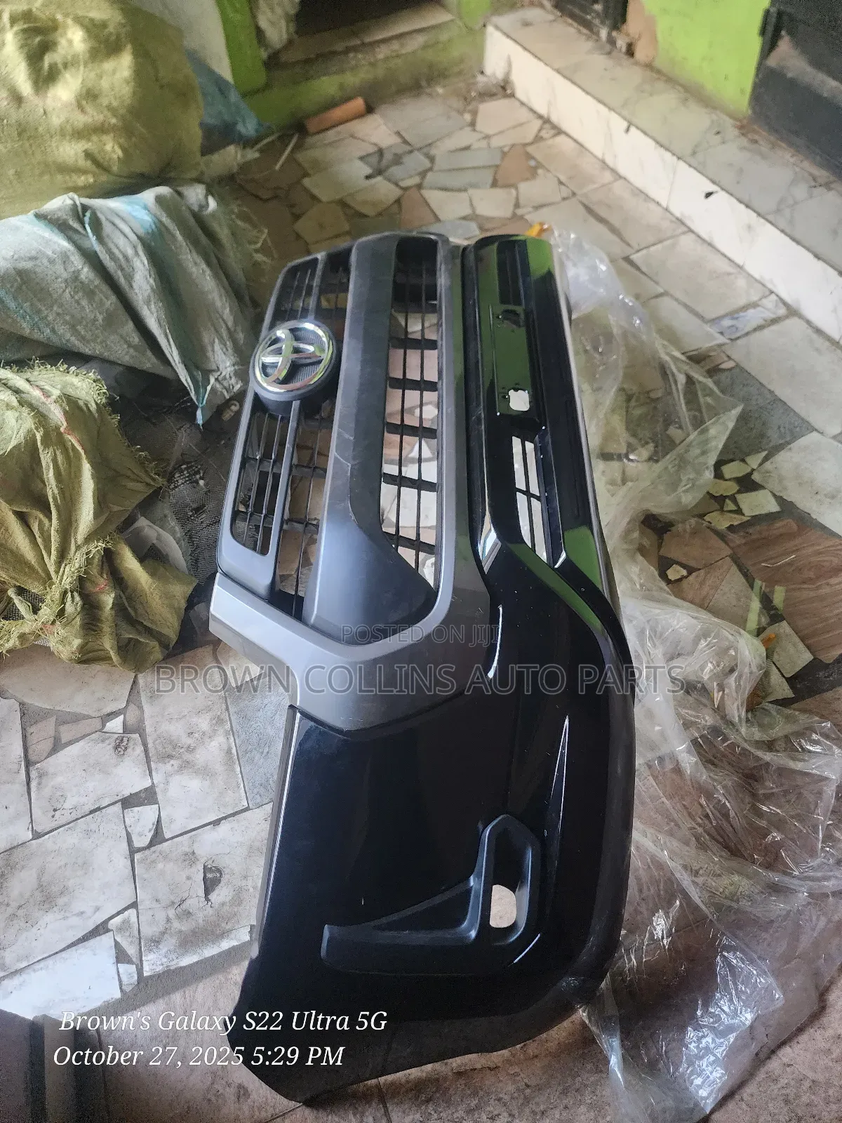 Complete Front Bumper Hilux 2020-2025 Revo