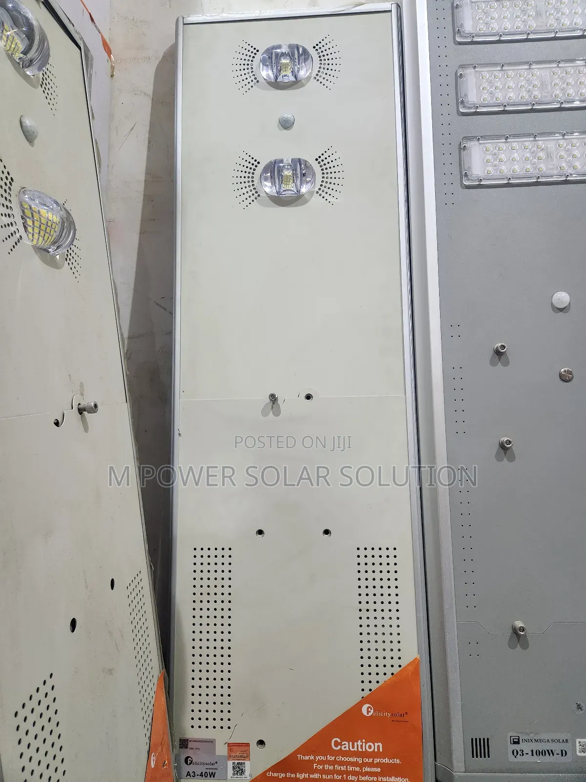 40w A3 Felicity Solar Street Lights