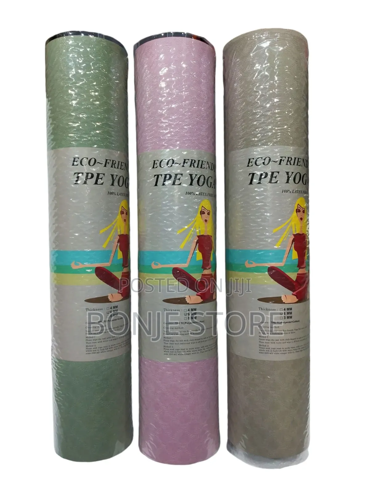 Non-Slip Yoga Mat for Exercises