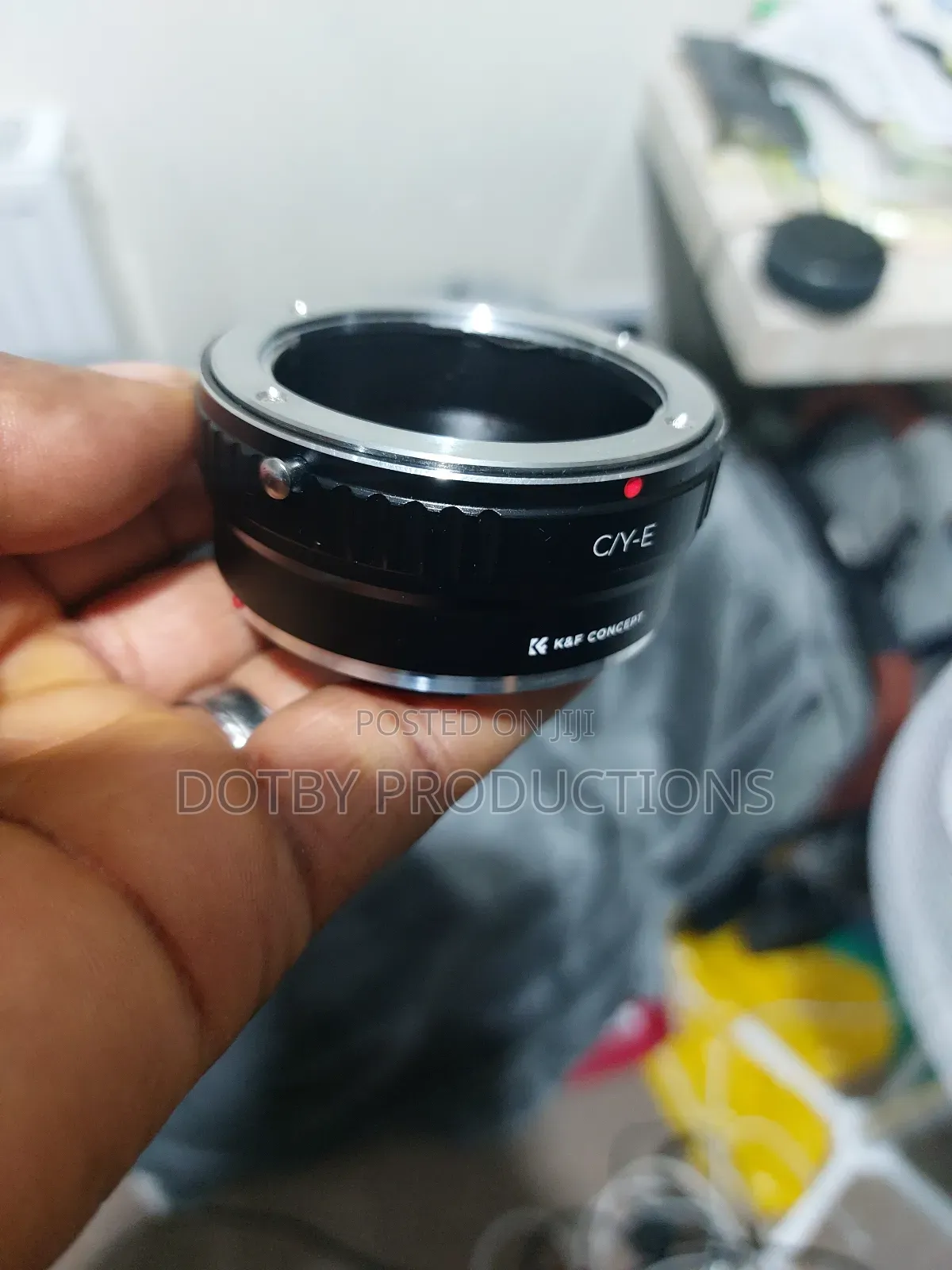 Contax/Yashica Cy to Sony E Adapter