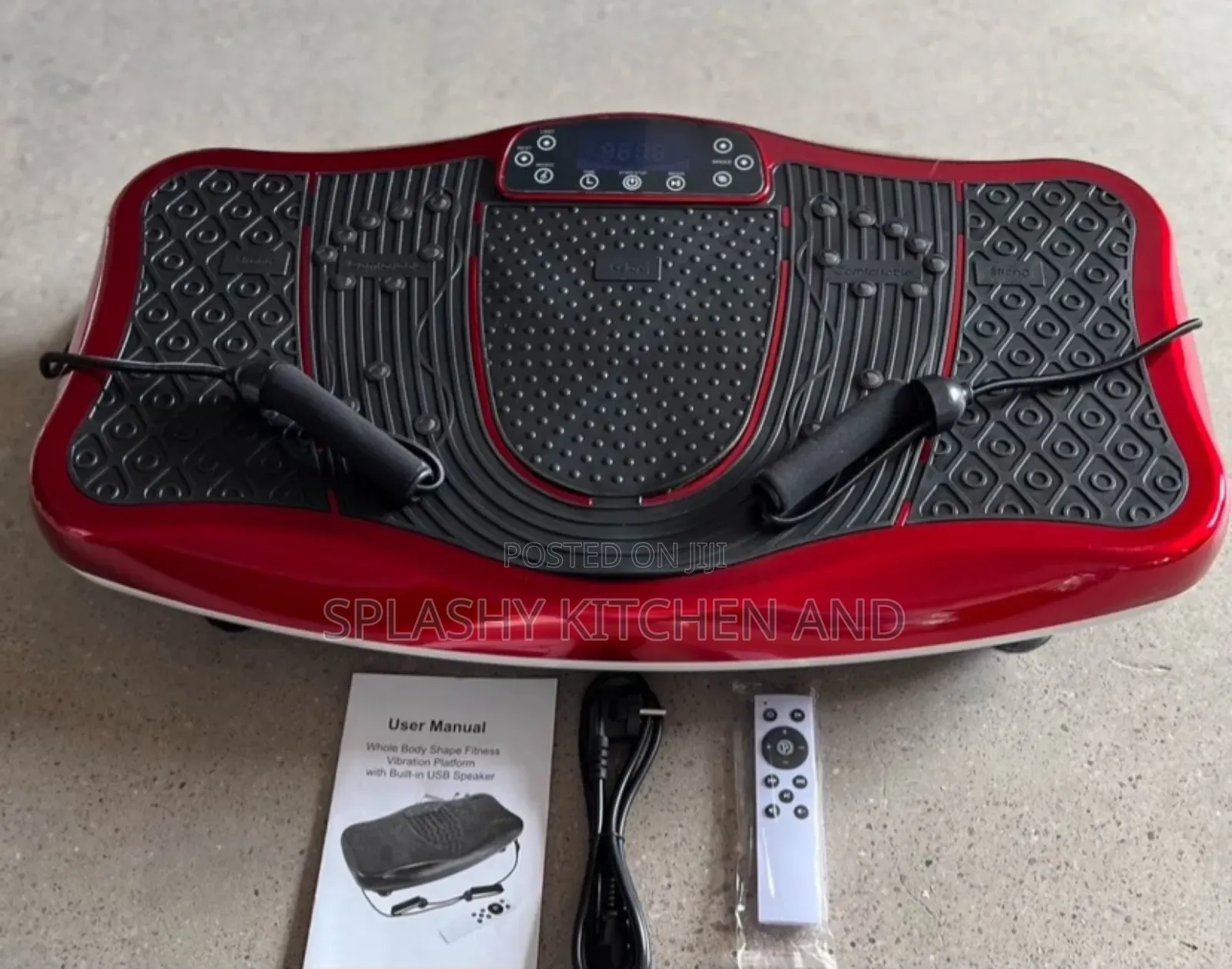 Ultrathin Body Slimming Vibration Massager With Bluetooth