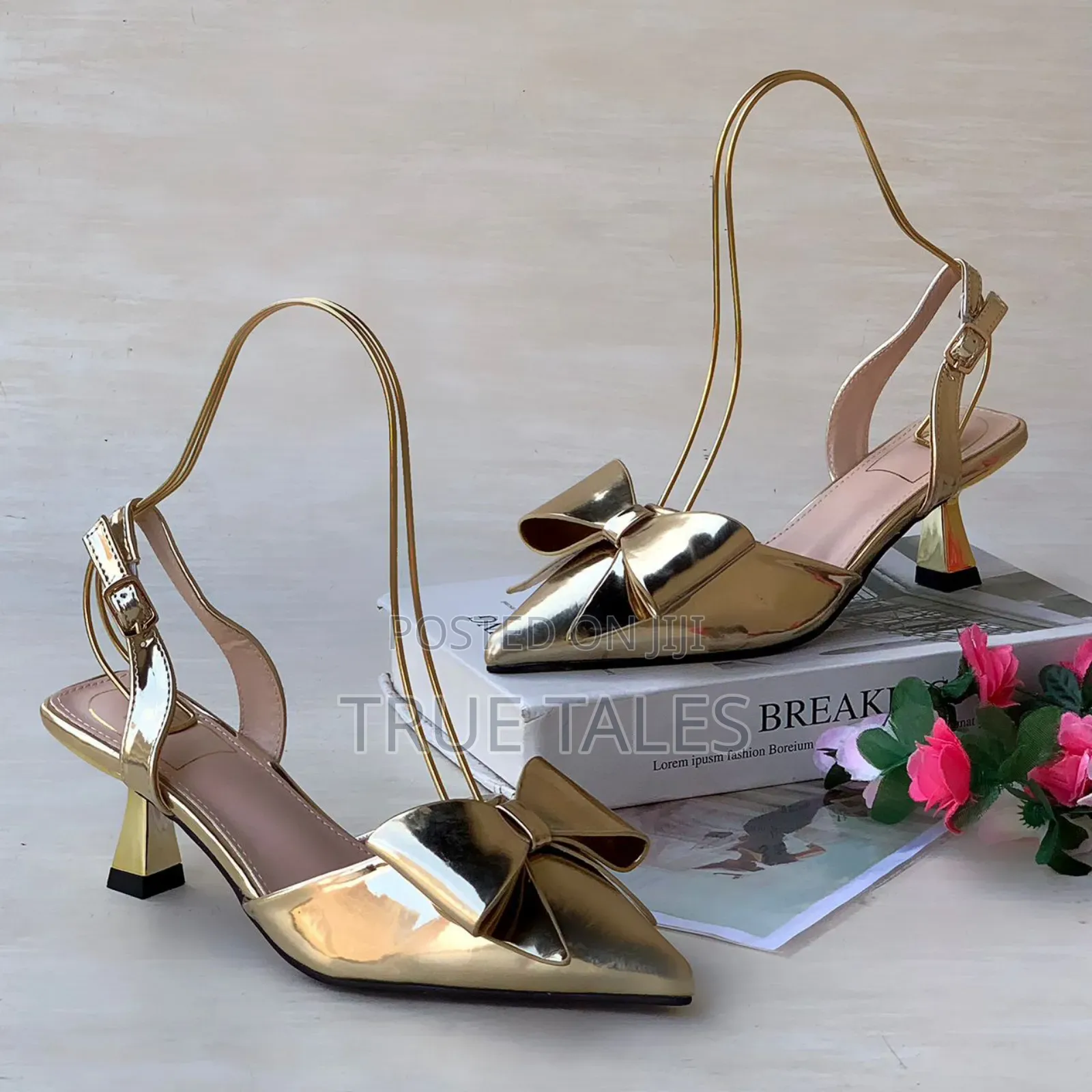 Classy Women's Pointed-toe Kittenheels With Bow Design.Sizes 37-42.#Eb