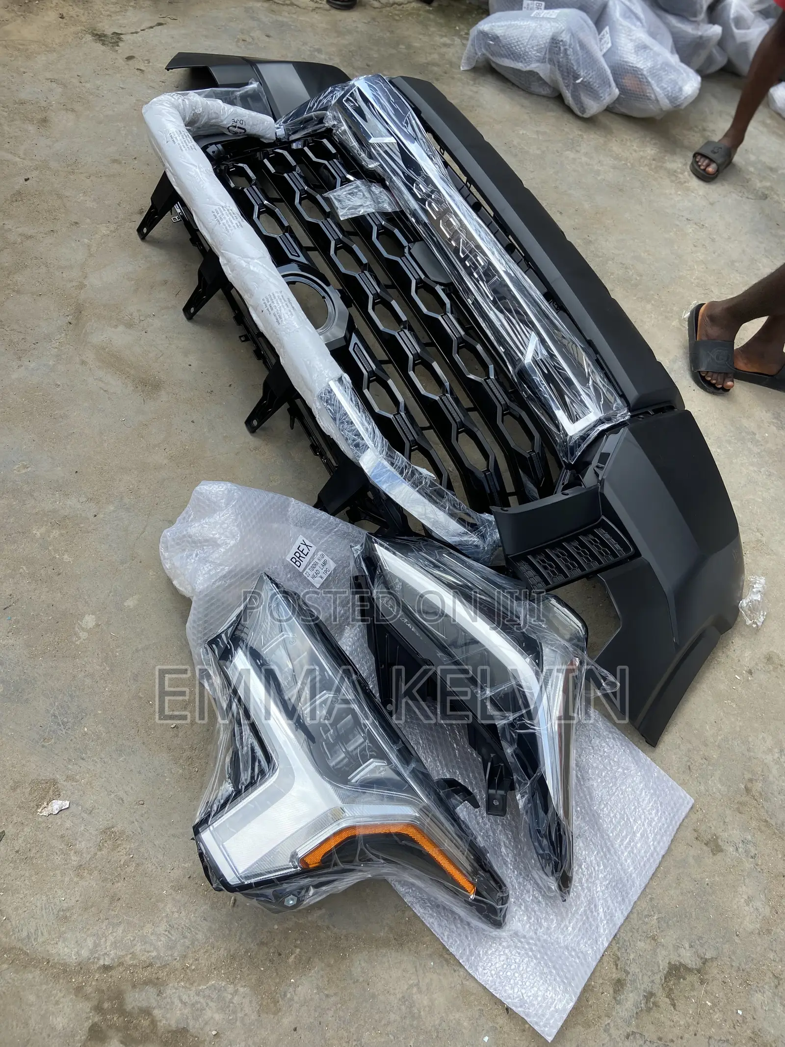 Complete Front Bumper for Toyota Tundra 2024 Model