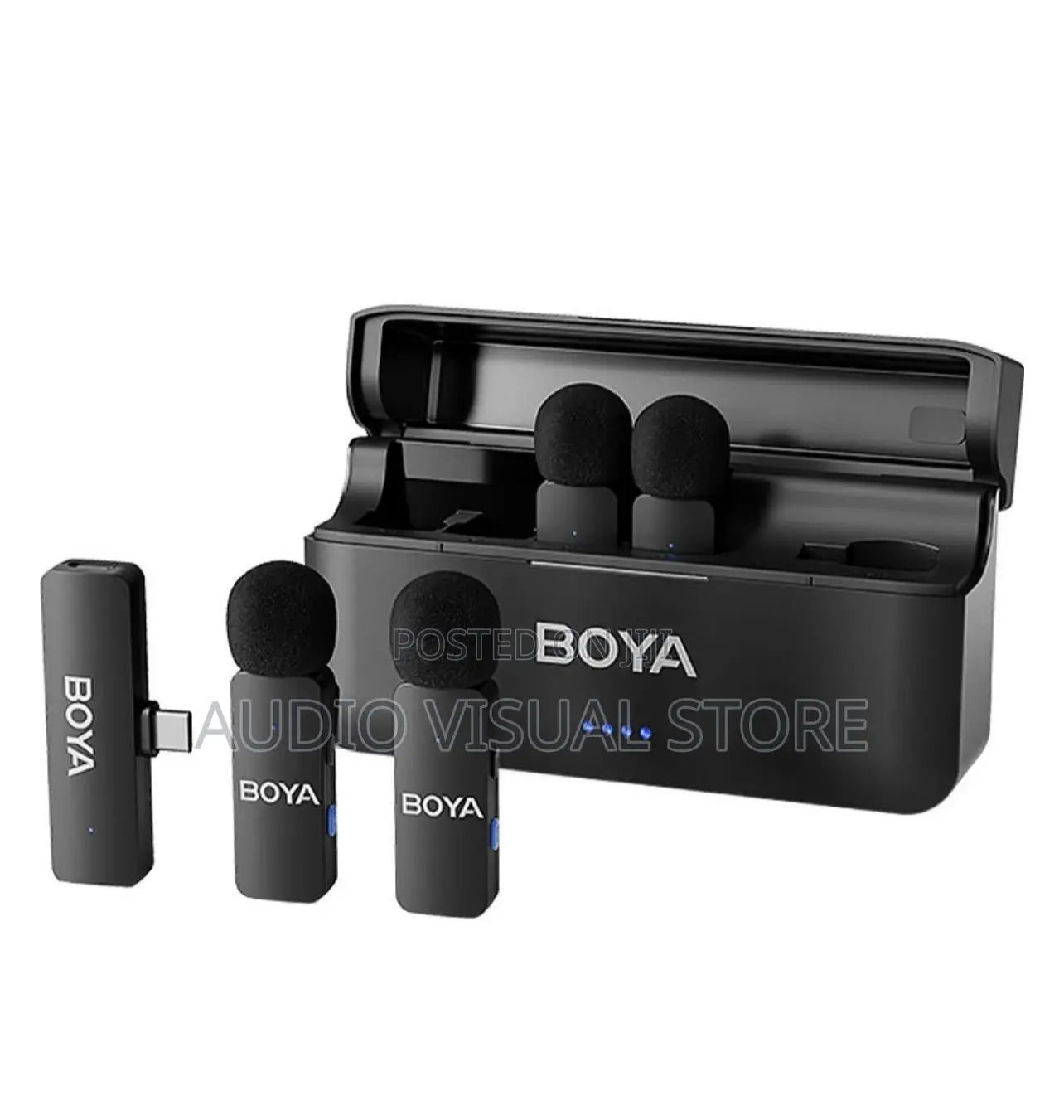 Boya by-V4u Ultracompact 4-Person Wireless Microphone