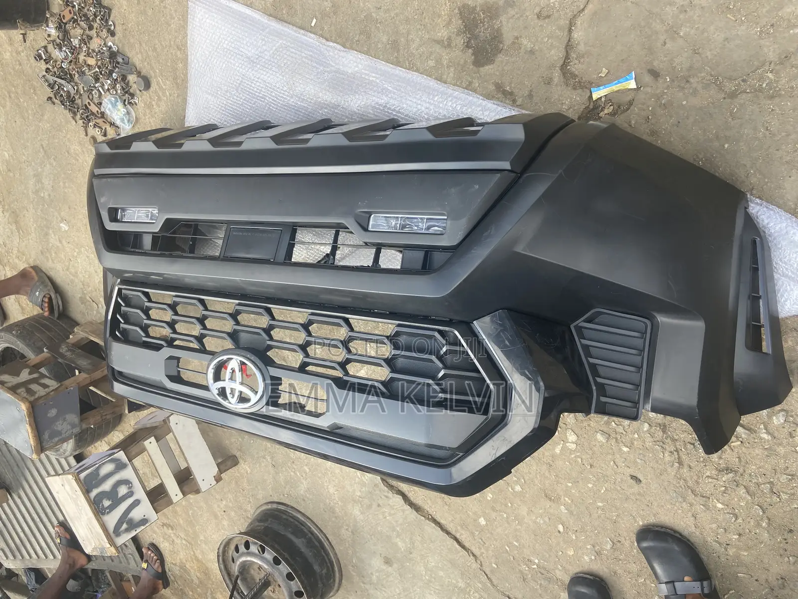 Complete Front Bumper for Toyota Tacoma 2024 Model