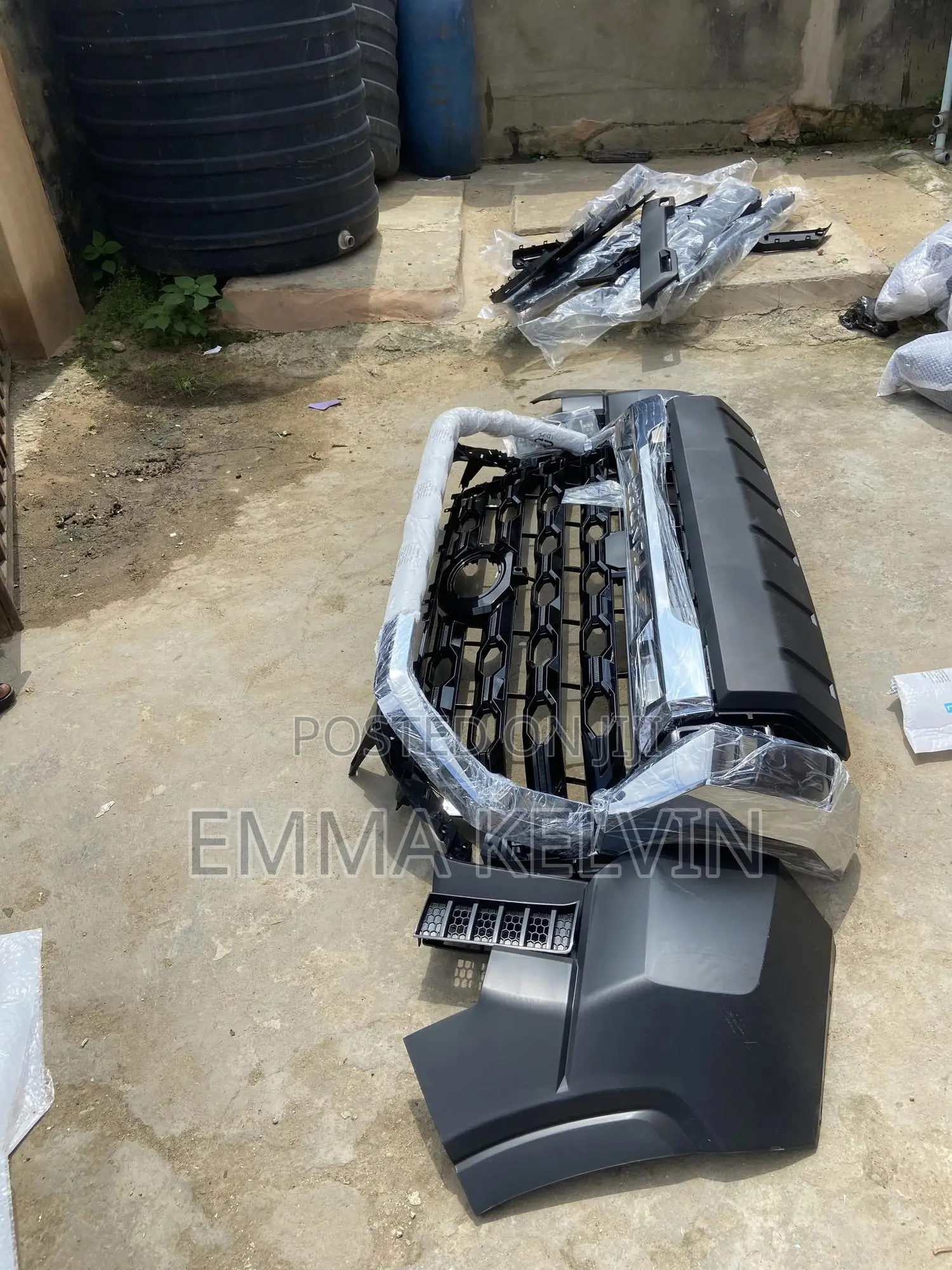 Complete Front Bumper for Toyota Tundra 2024 Model
