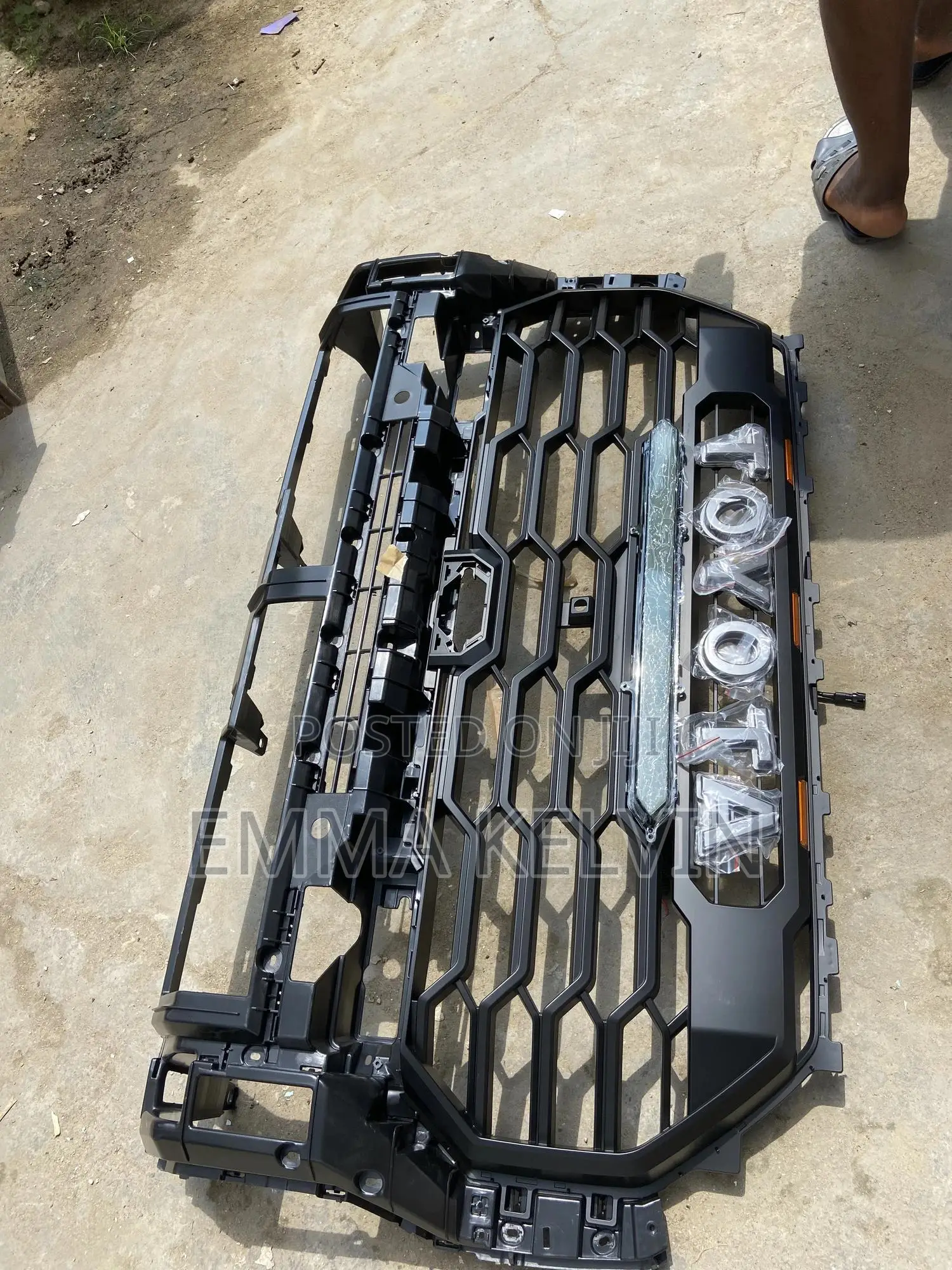 Complete Front Bumper for Toyota Tundra 2024 Model