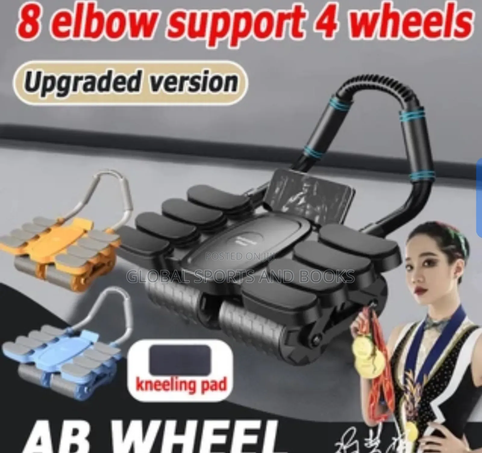 Auto Rebound Abs Roller