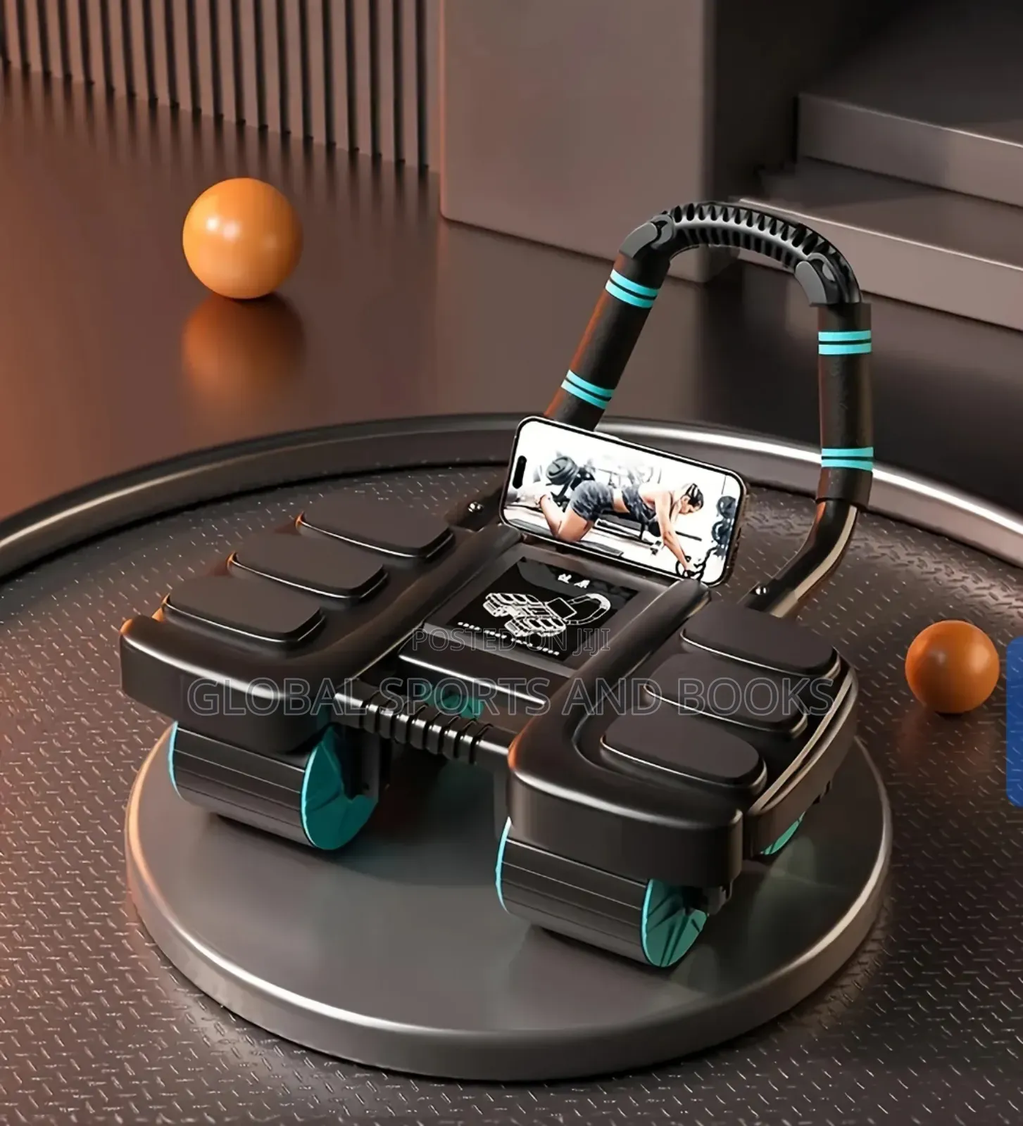 Auto Rebound Abs Roller