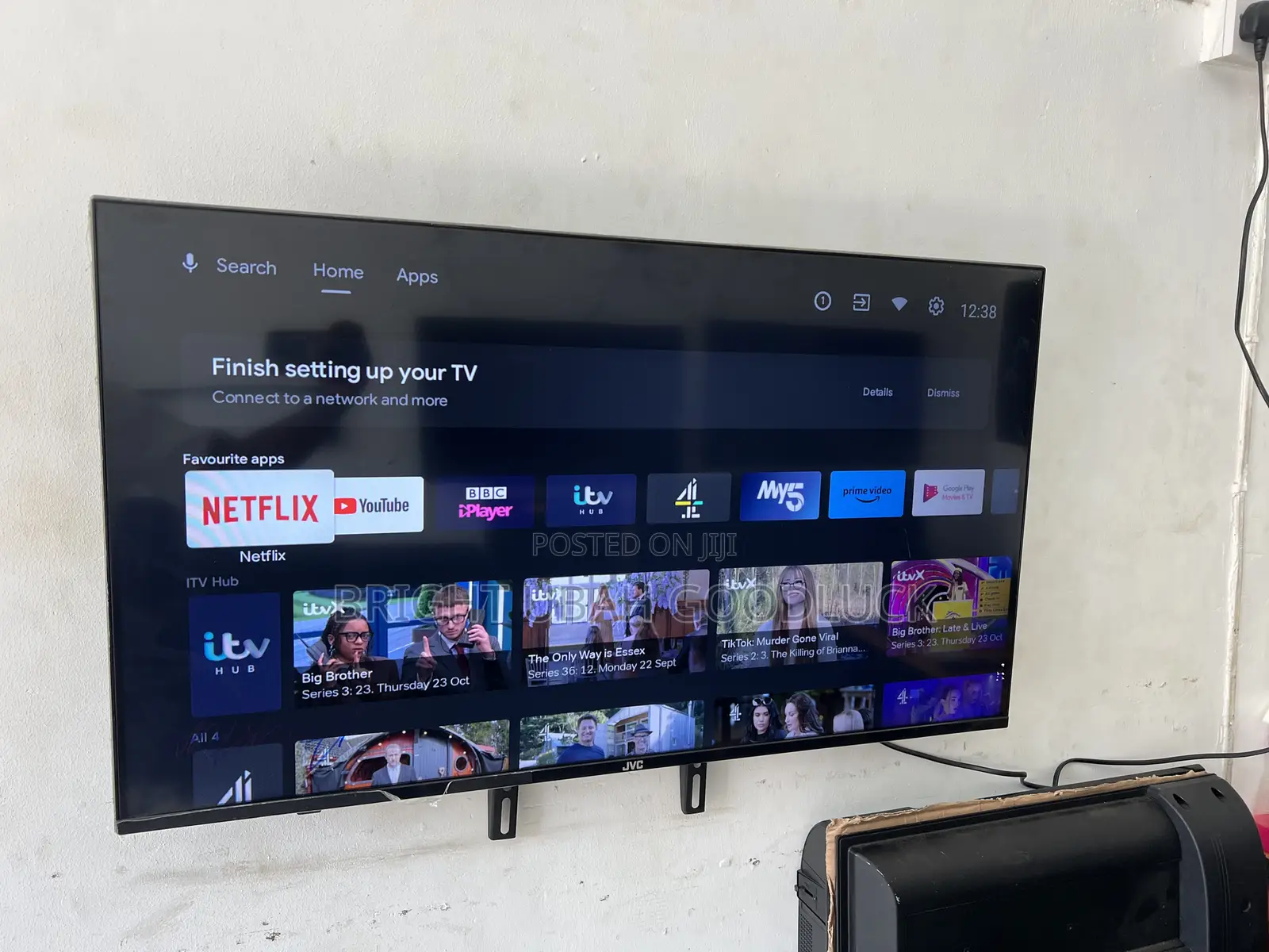 Jvc 40 Inches Android Tv Bluetooth Free Netflix Acct Google Playstore