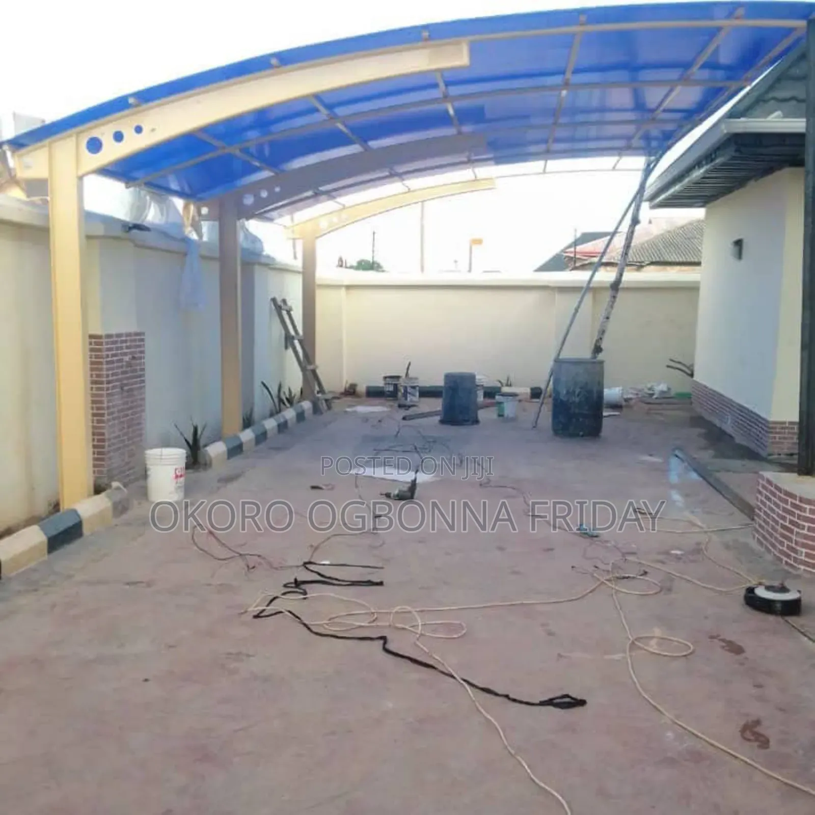 Yellowed Carport