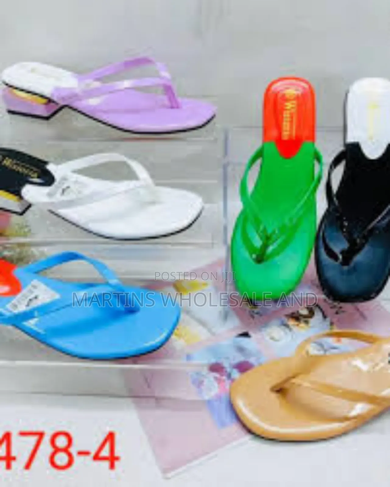 Wisteria Jn-2587 Low-Heel Slippers