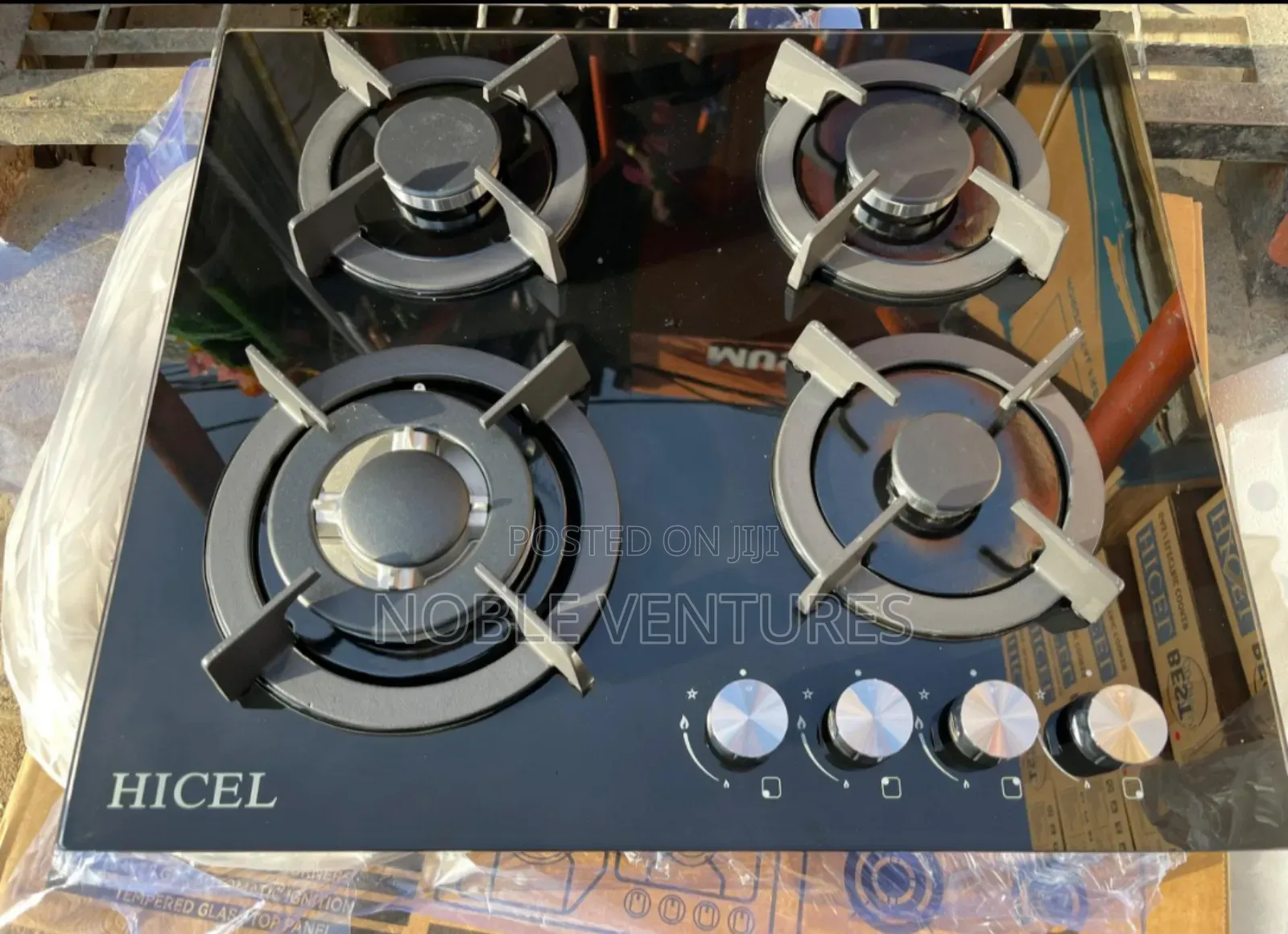 Original Hicel Built-in Gas Hob 60x60cm 100%Copper (Turkey)