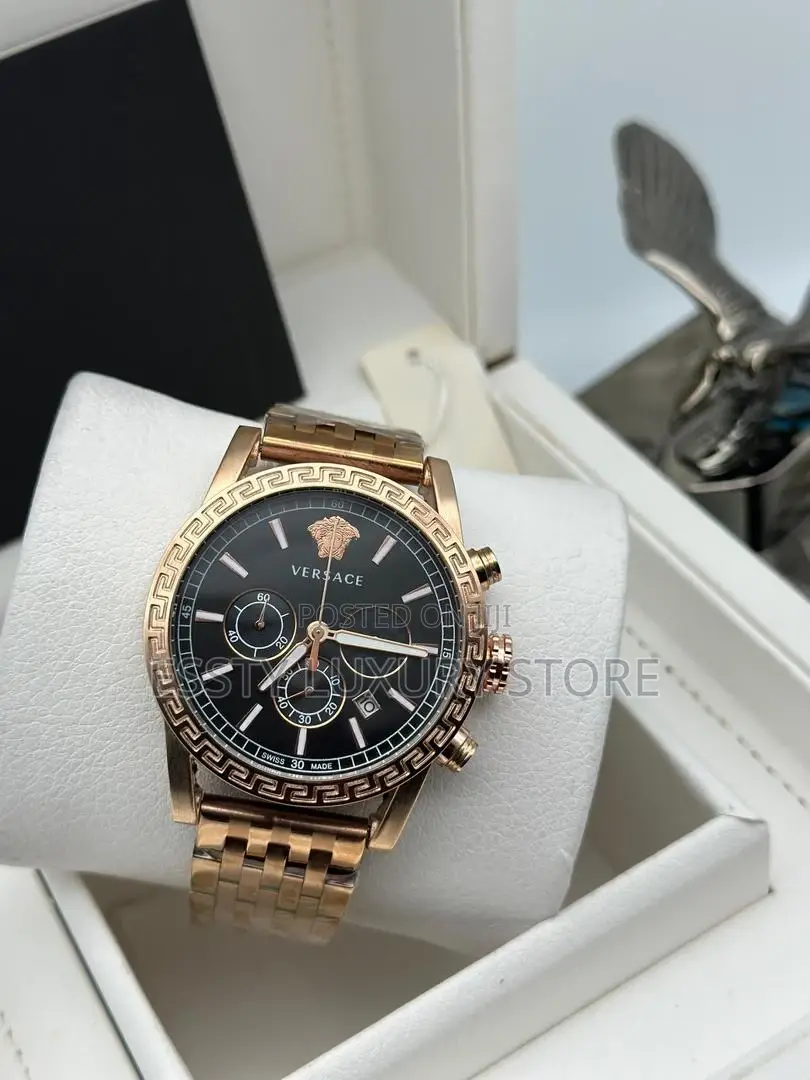 Versace Chronograph Chain Wristwatch