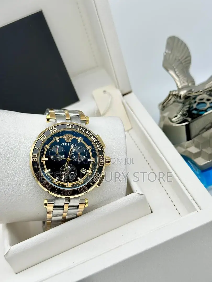 Versace Chronograph Chain Wristwatch
