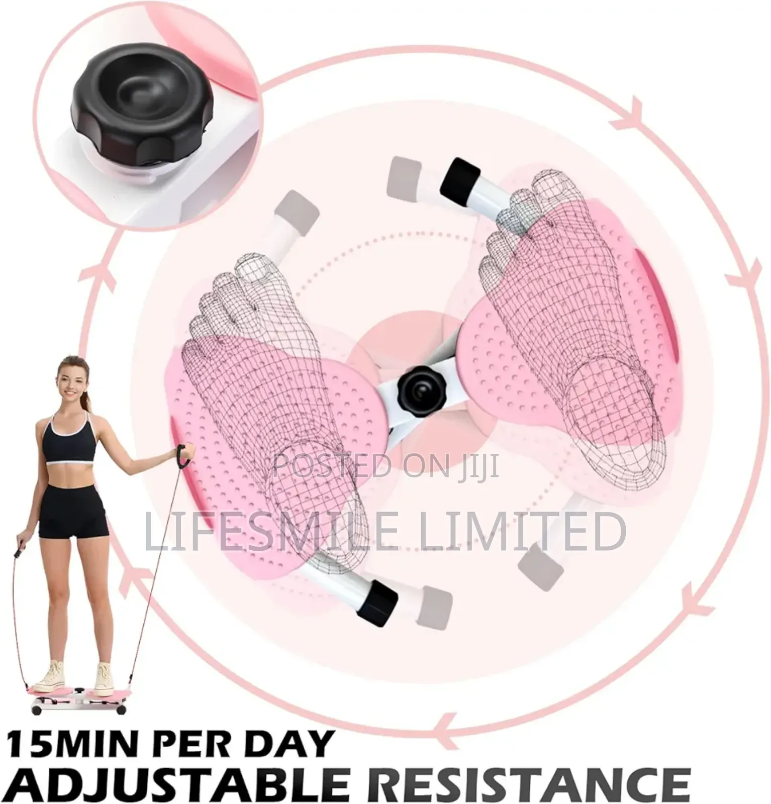 Waist Twister Rotating Board