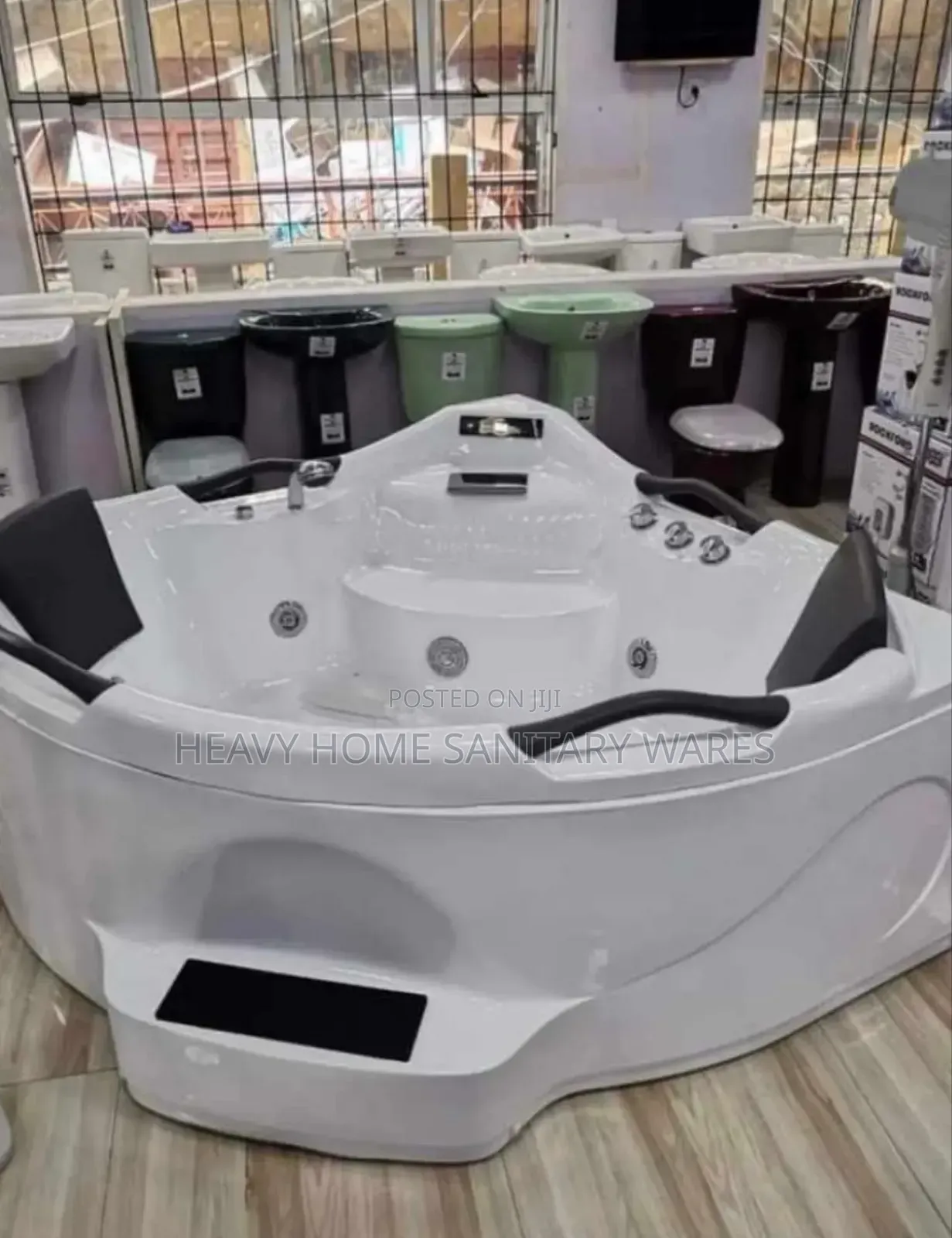 Corner/ Angle Acrylic Executive Jacuzzi