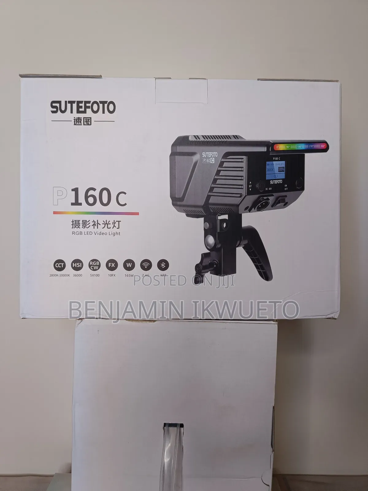 Sutefoto Led Light P160c (Rgb)