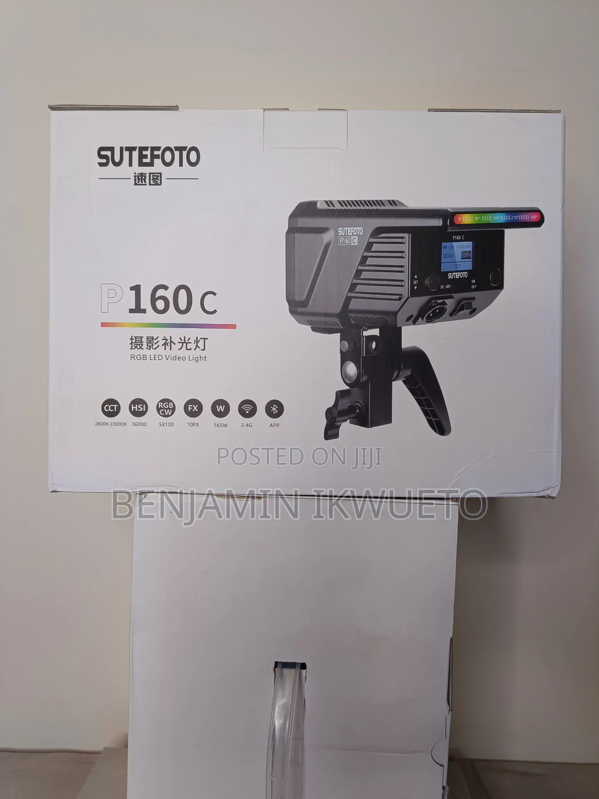 Sutefoto Led Light P160c (Rgb)