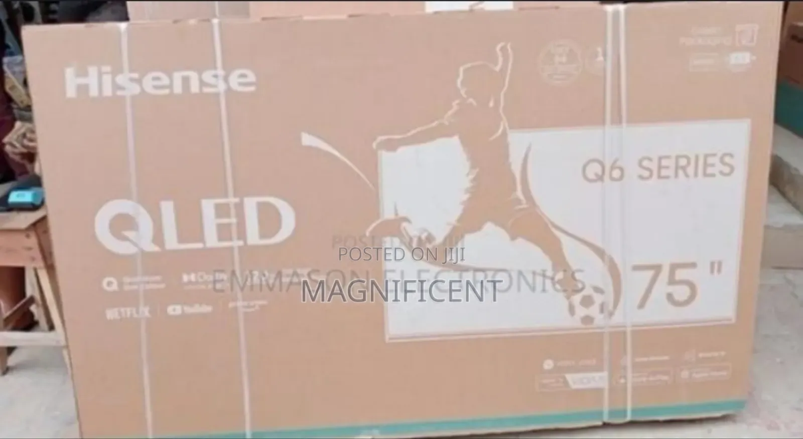 Original Brand New Hisense Television 75inches 100% Quality Picture
