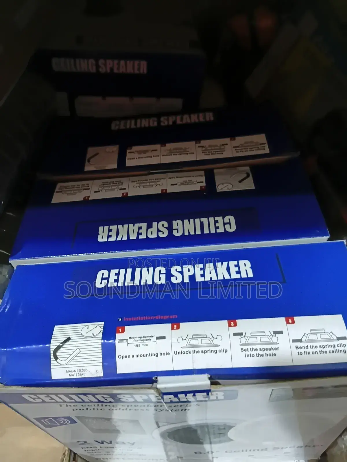 30 Watts Ceiling Speaker