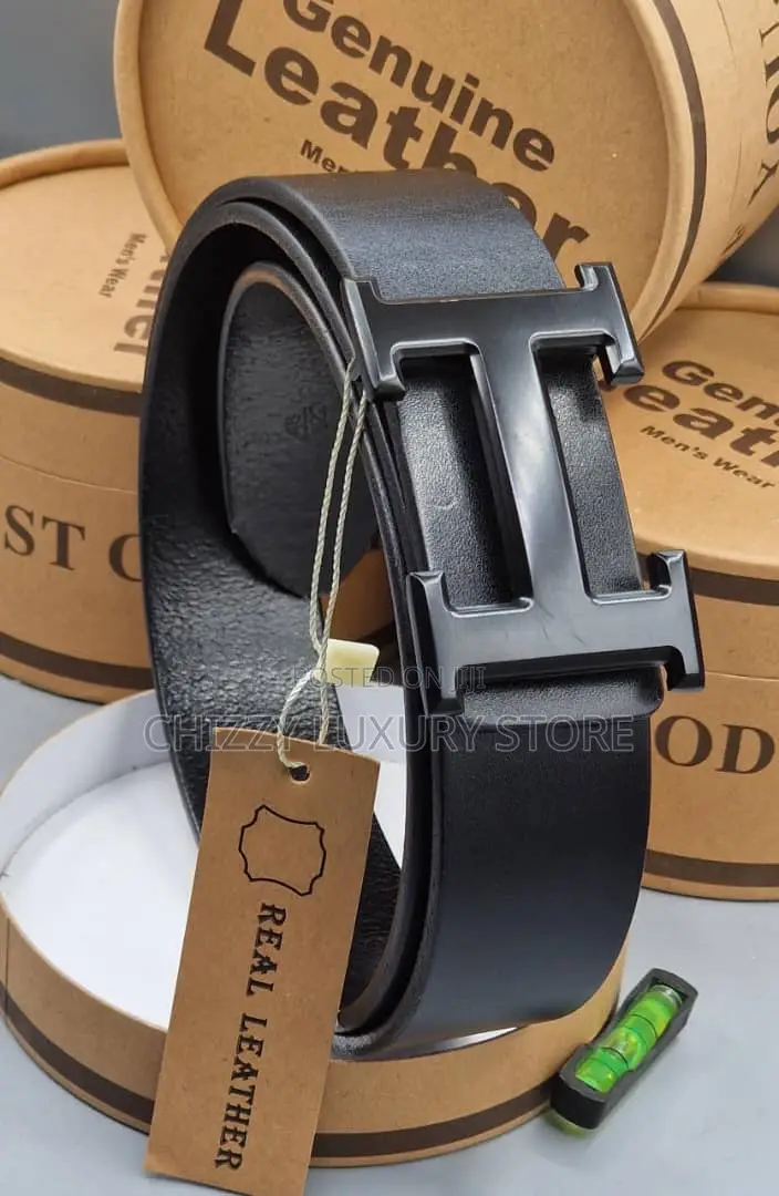 Louis Vuitton Quality Luxury Men Genuine Leather Belt