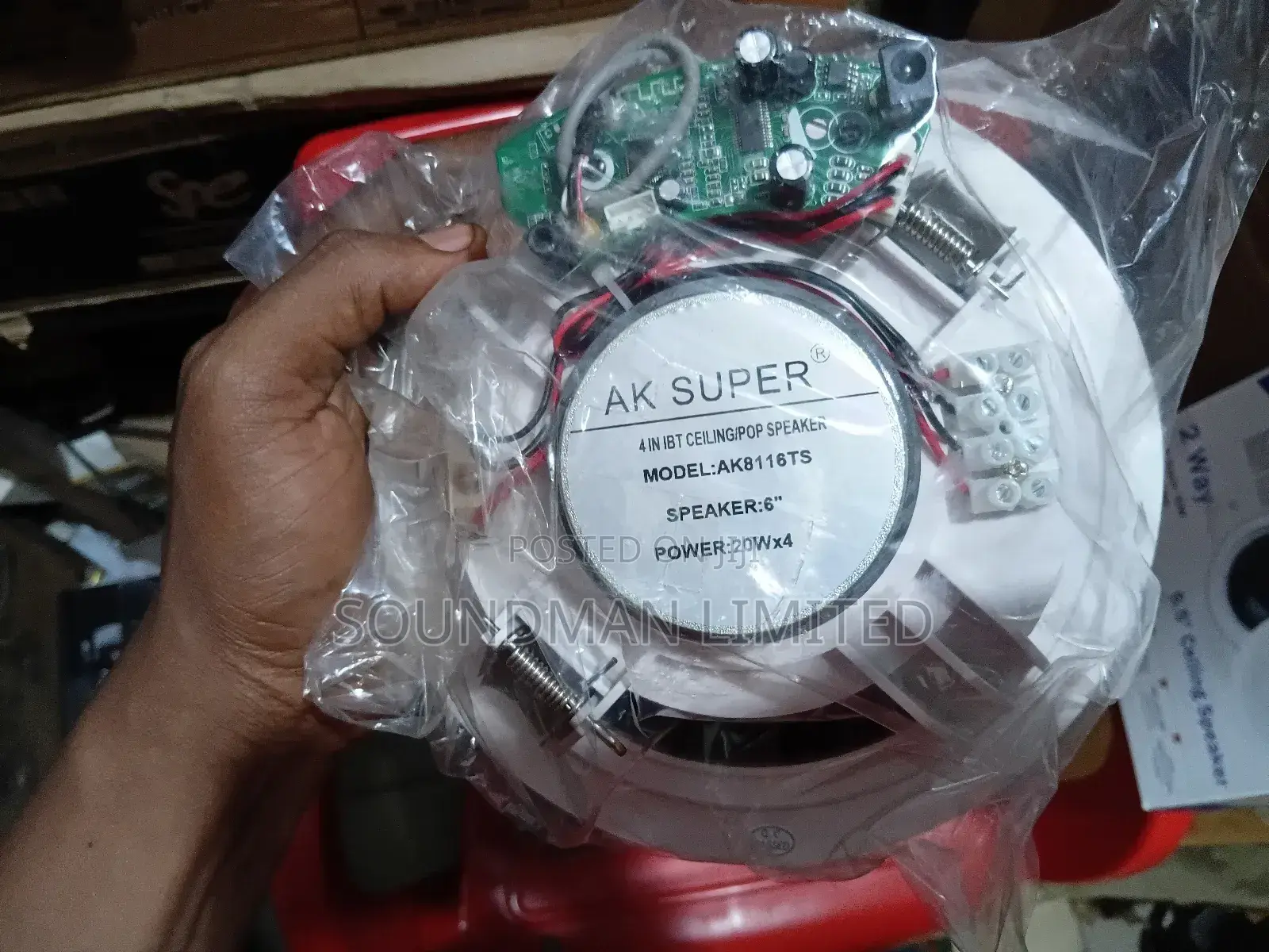 Ak Super 4 in 1 Bluetooth Ceiling Speakers