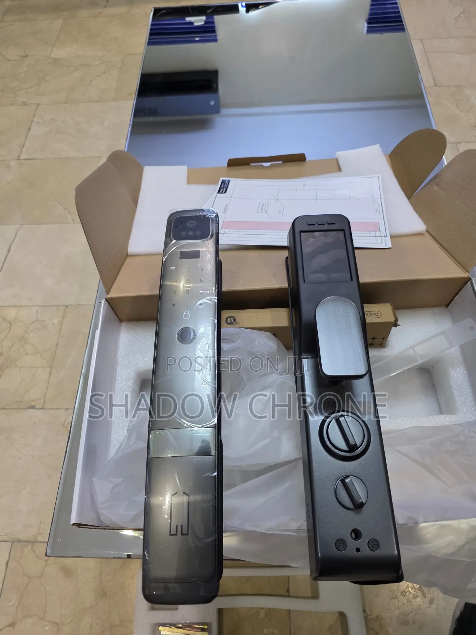 Advanced Door Lock With Emergency Power Backup