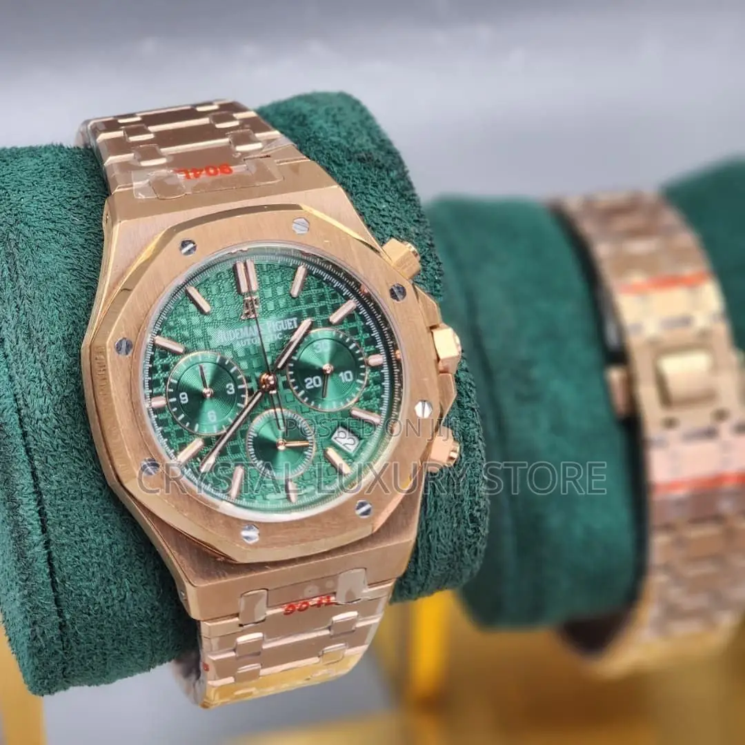 Audemars Piguet Quality Luxury Men Chain Strap Wristwatch