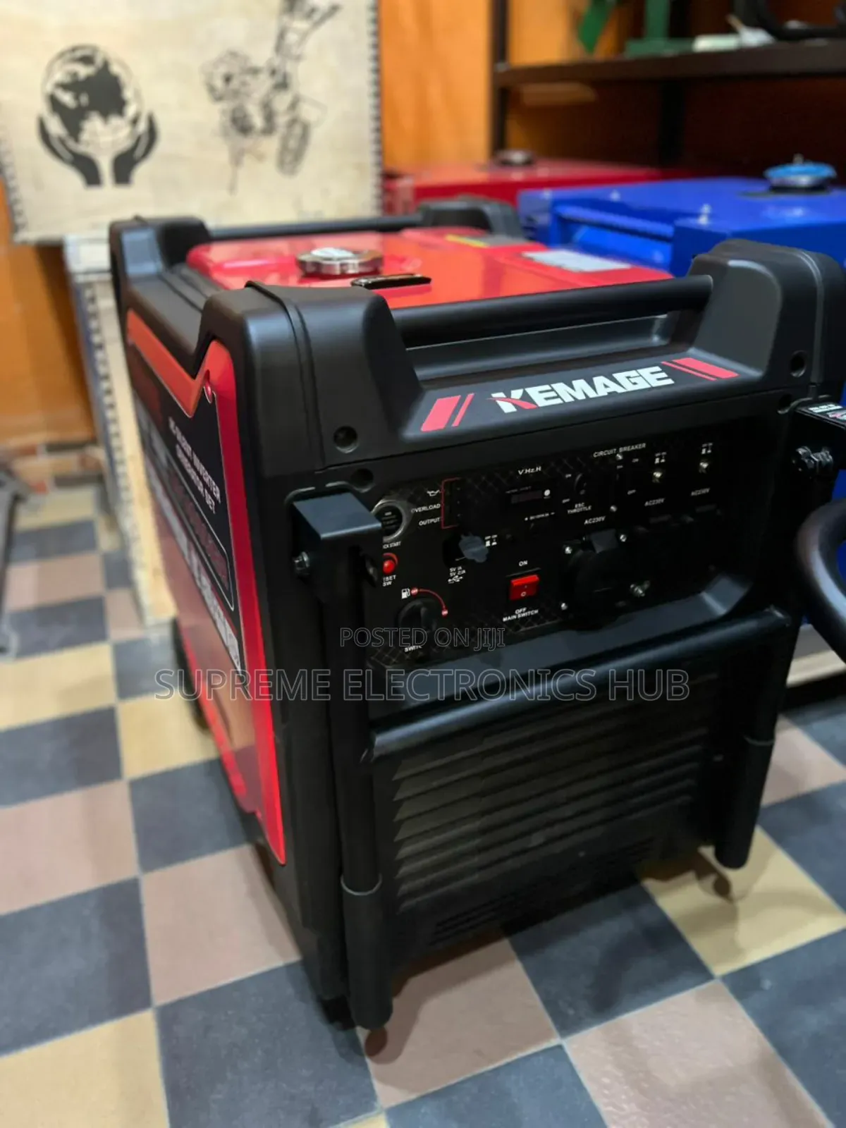 Newly Introduced 9.8kw Kemage Inverter Generator With Soundproof