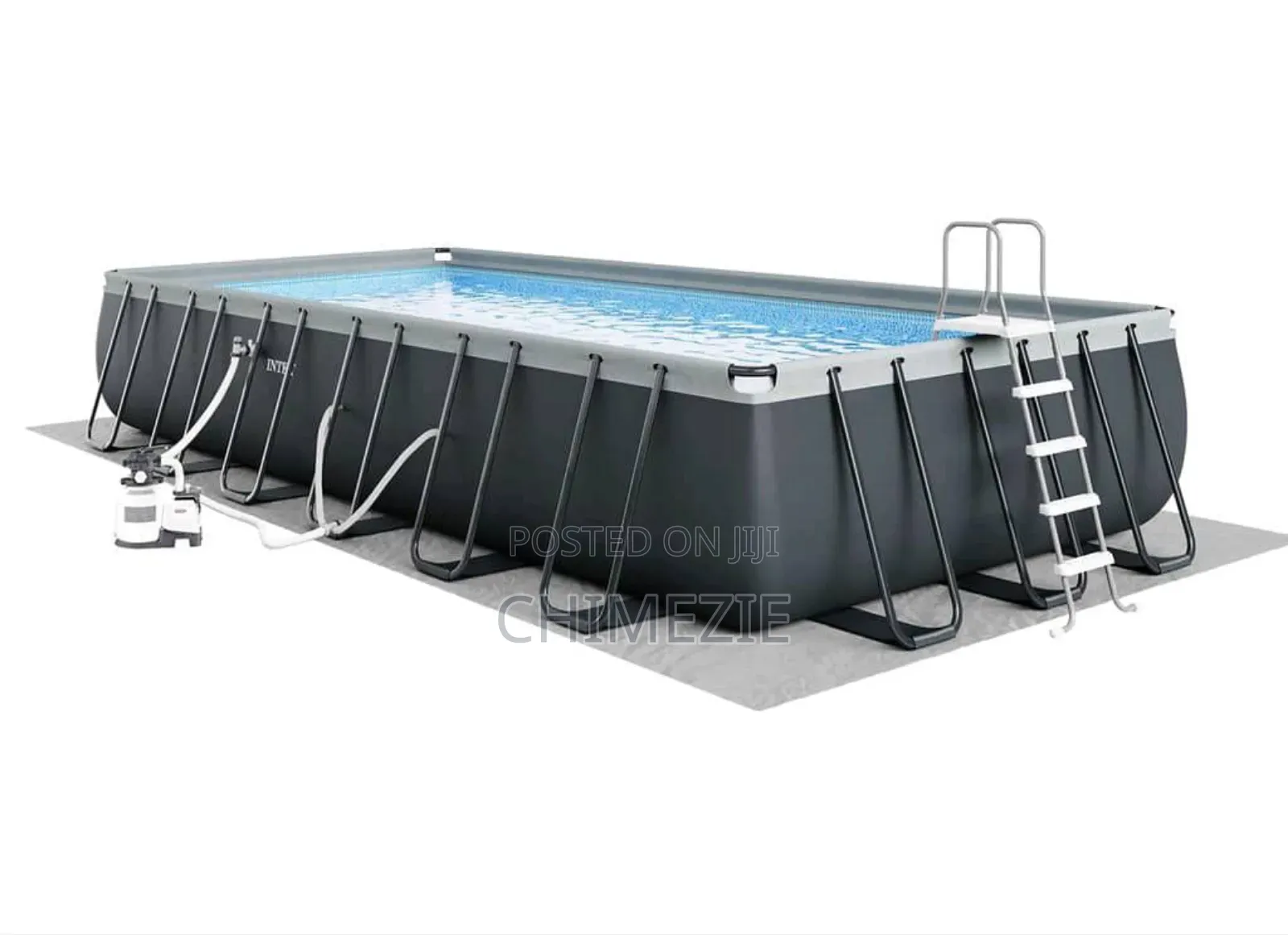 Intex 24x12x52 Rectangular Ultra XTR Frame Above Ground