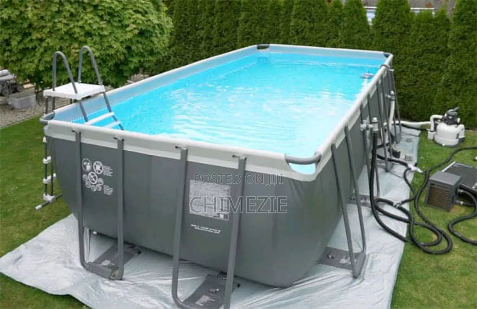 Intex 24x12x52 Rectangular Ultra XTR Frame Above Ground