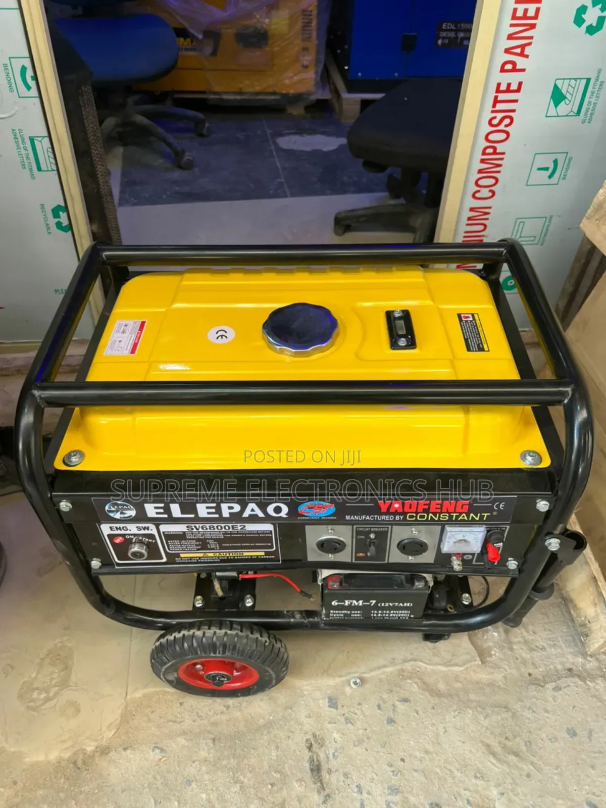 Elepaq 4.5kva Key Start Generator (Very Powerful and Fuel Economic)