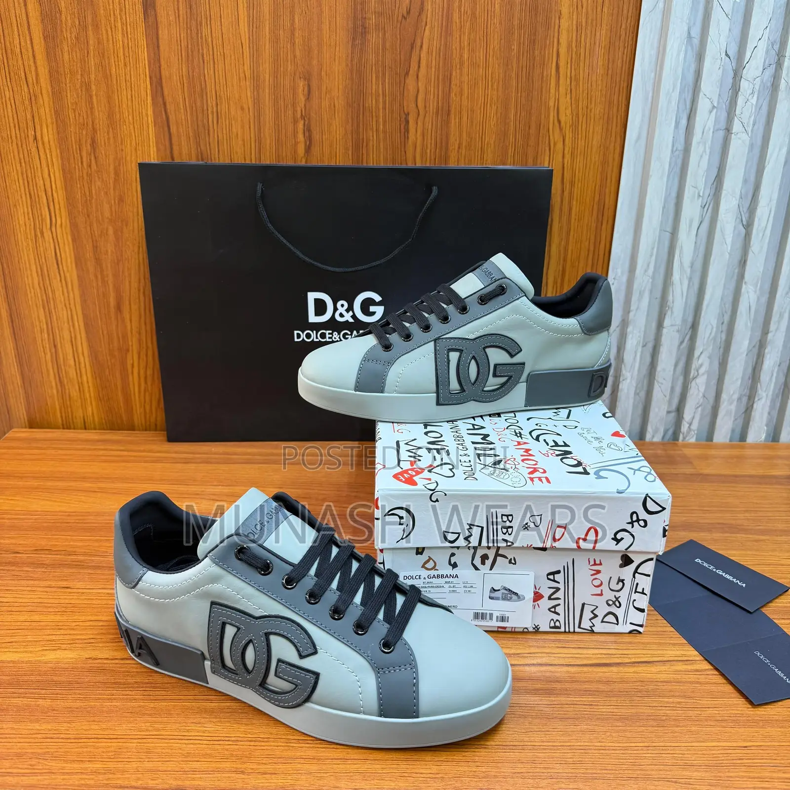 Luxury D&G Sneakers Ash 40-46