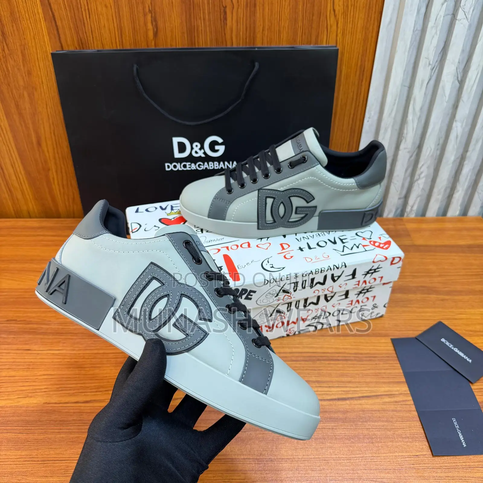 Luxury D&G Sneakers Ash 40-46