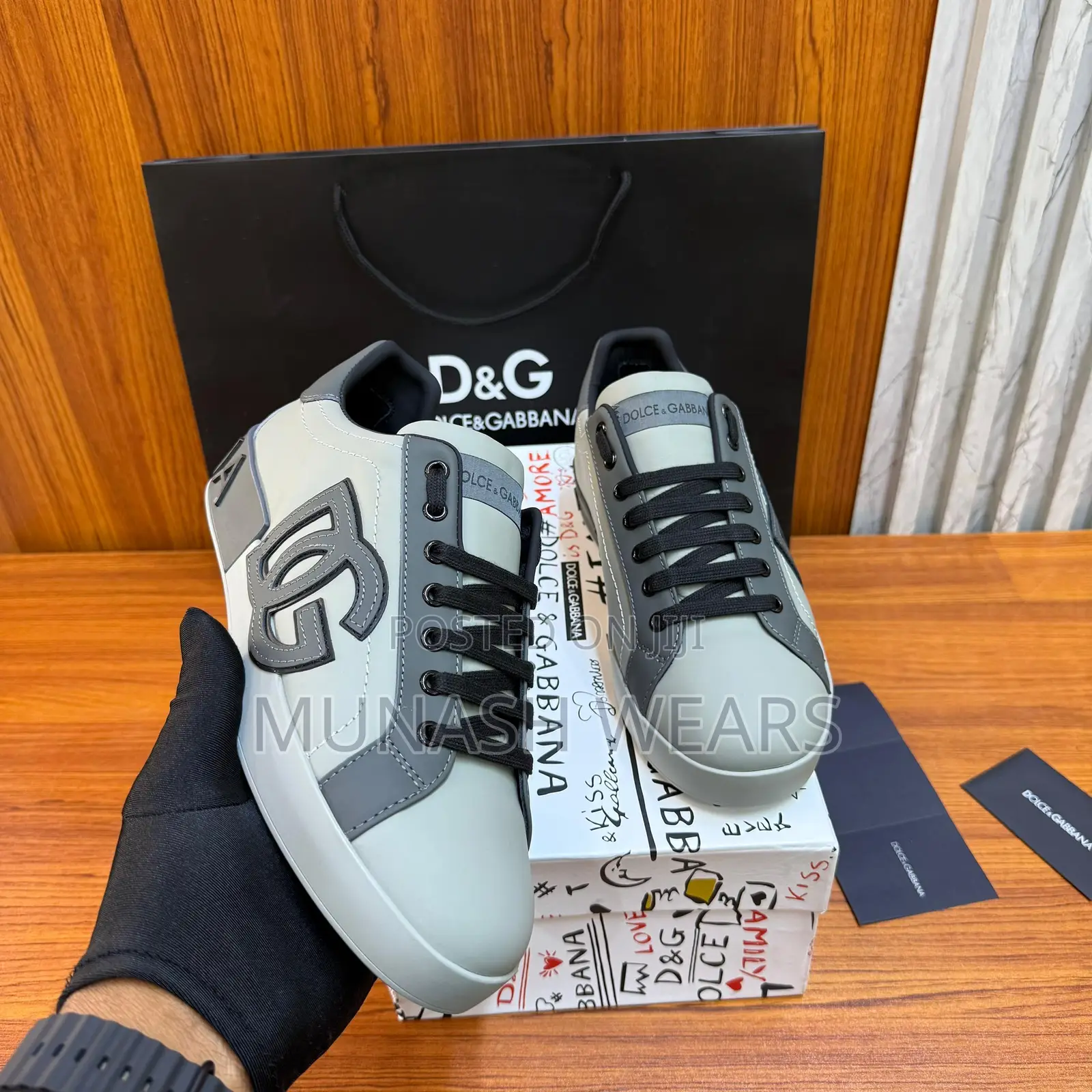 Luxury D&G Sneakers Ash 40-46