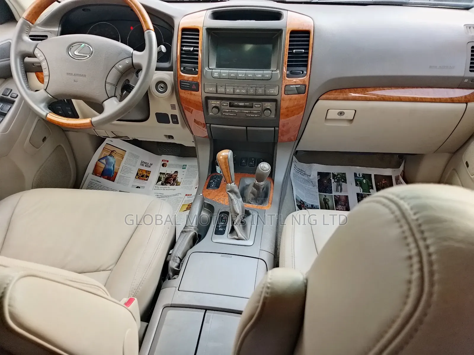 Lexus GX 470 Sport Utility 2006 Gold