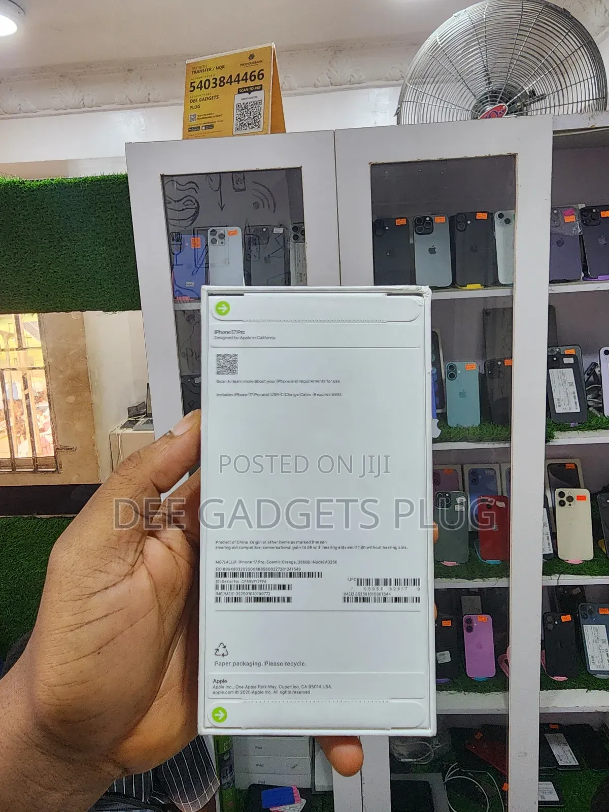 New Apple iPhone 17 Pro 256 GB Orange