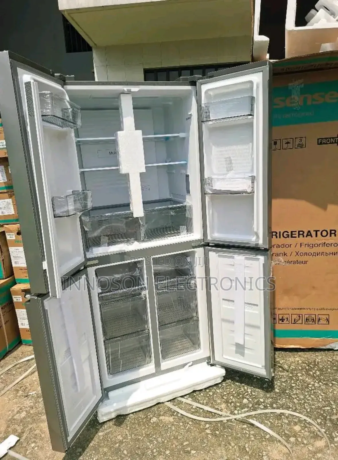 Hisense Inverter 4doors Fridge 394liters