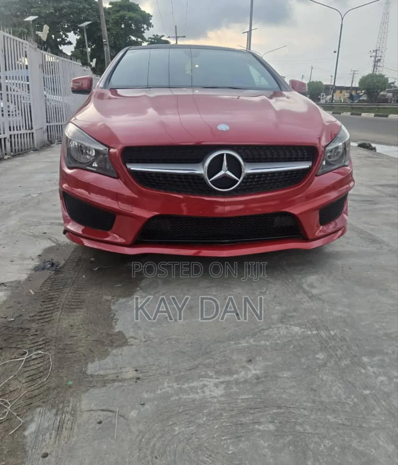 Mercedes-Benz CLA-Class CLA 250 4MATIC Sedan 2015 Red