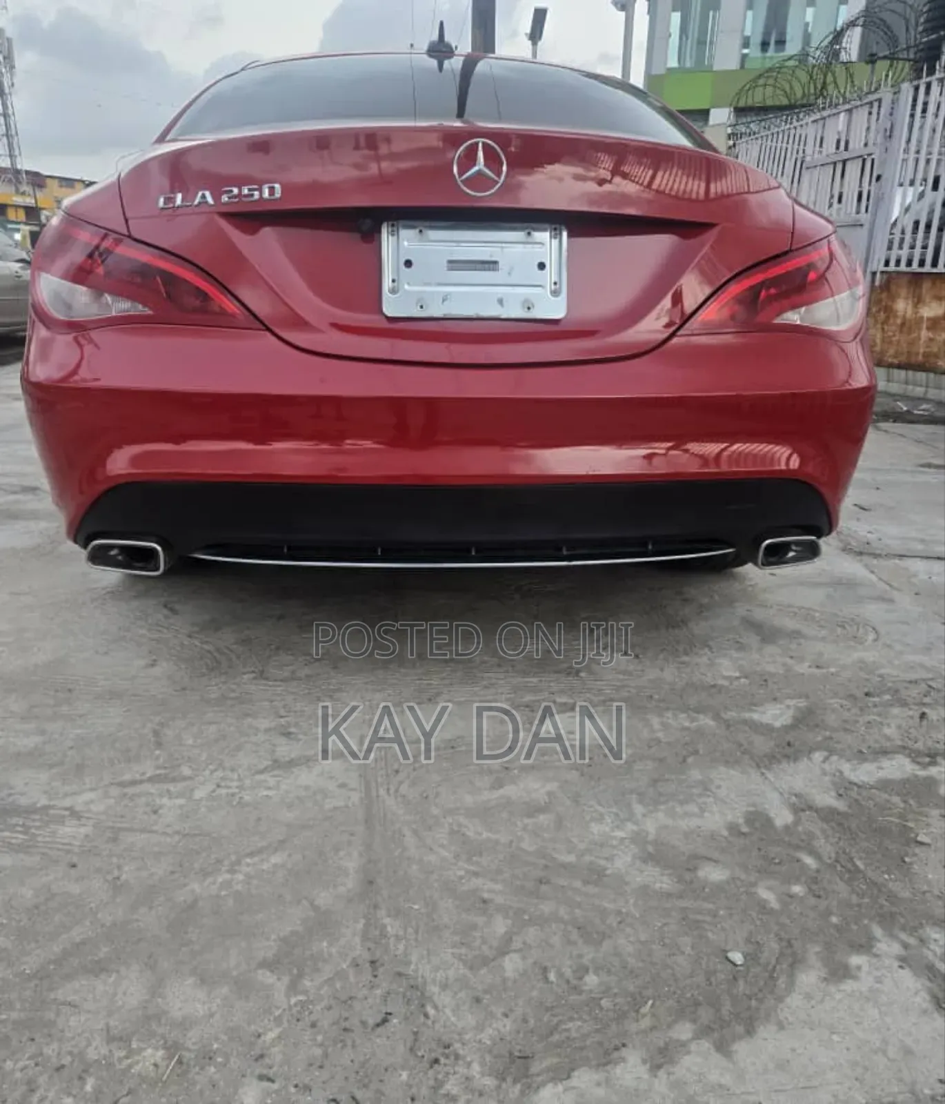 Mercedes-Benz CLA-Class CLA 250 4MATIC Sedan 2015 Red