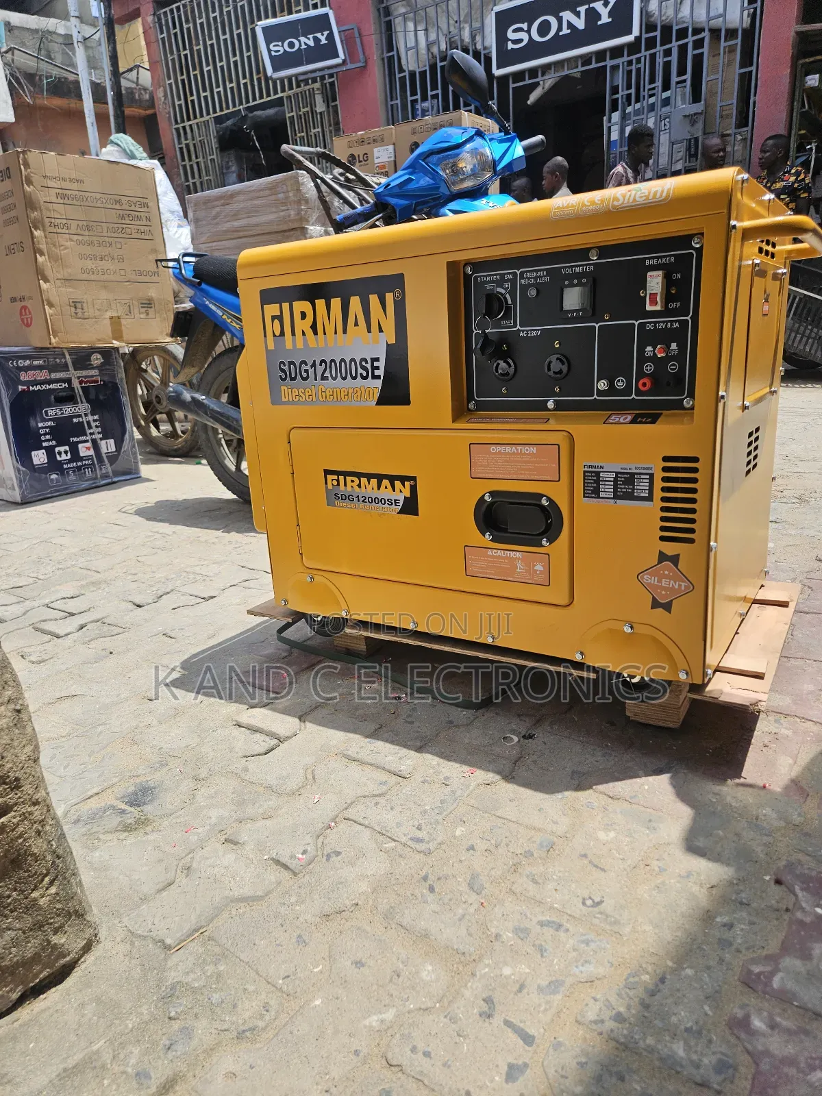 10kva Firman Diesel Soundproof Generator 100%Copper Wire